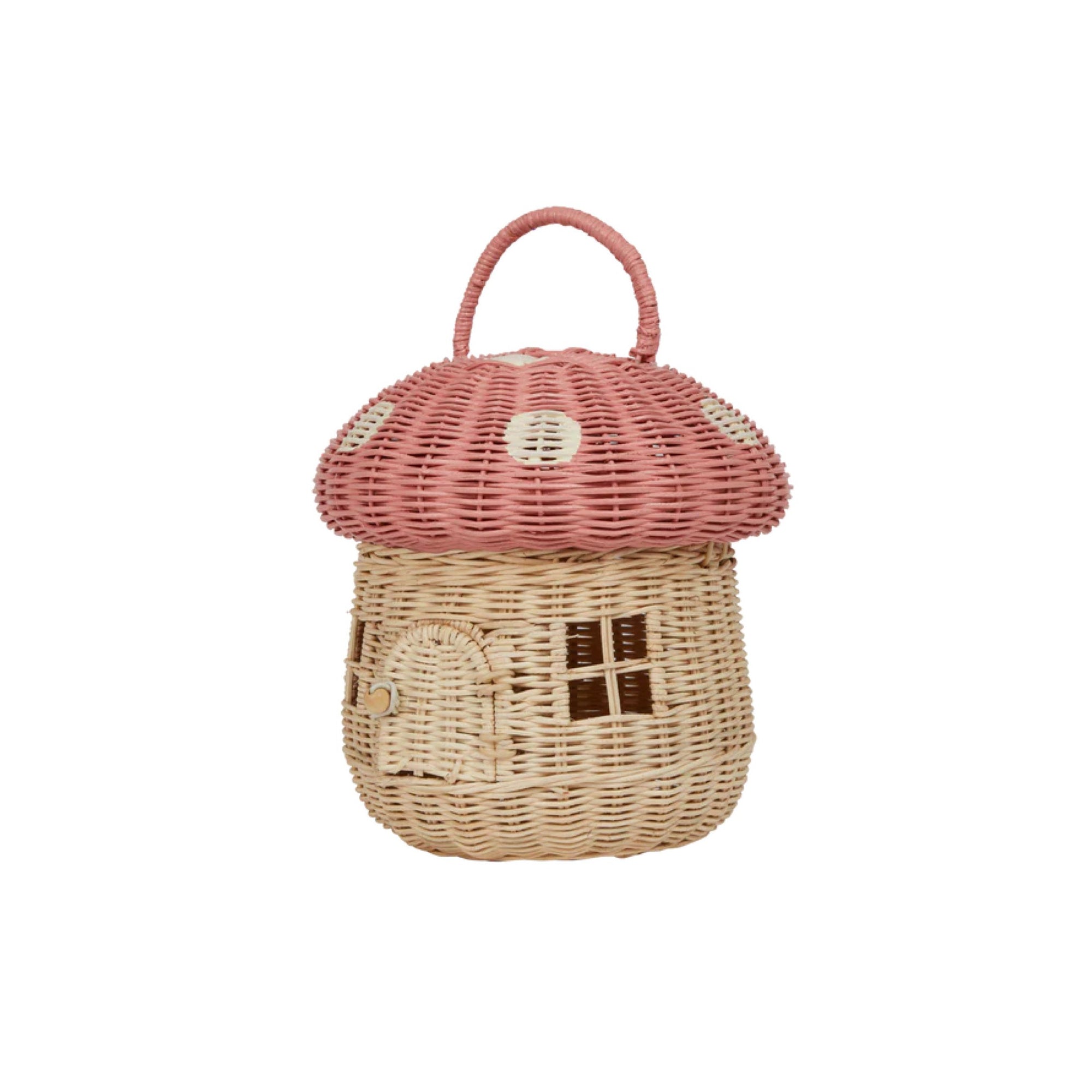 Rattan Mushroom Baskets