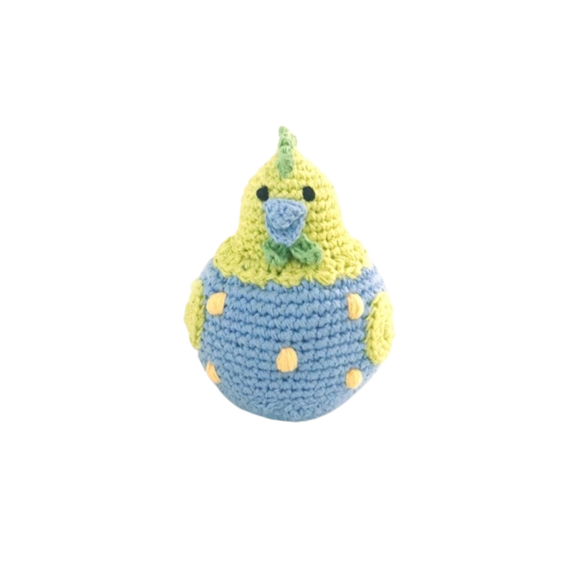 Blue Baby Chicken Rattle