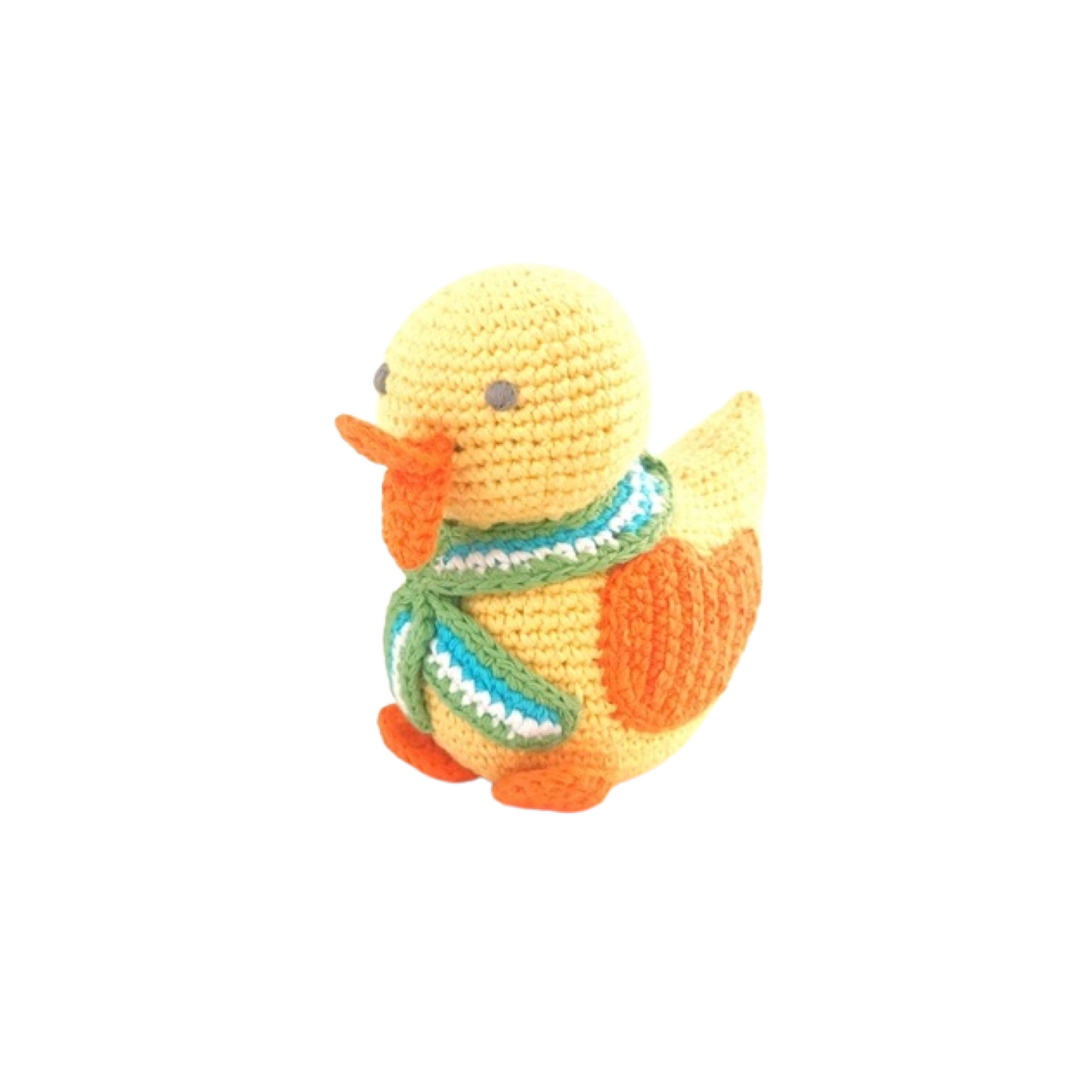 Yellow Duck Baby Toy Rattle