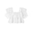 Girls Ruffled Embroidered Frill Blouse