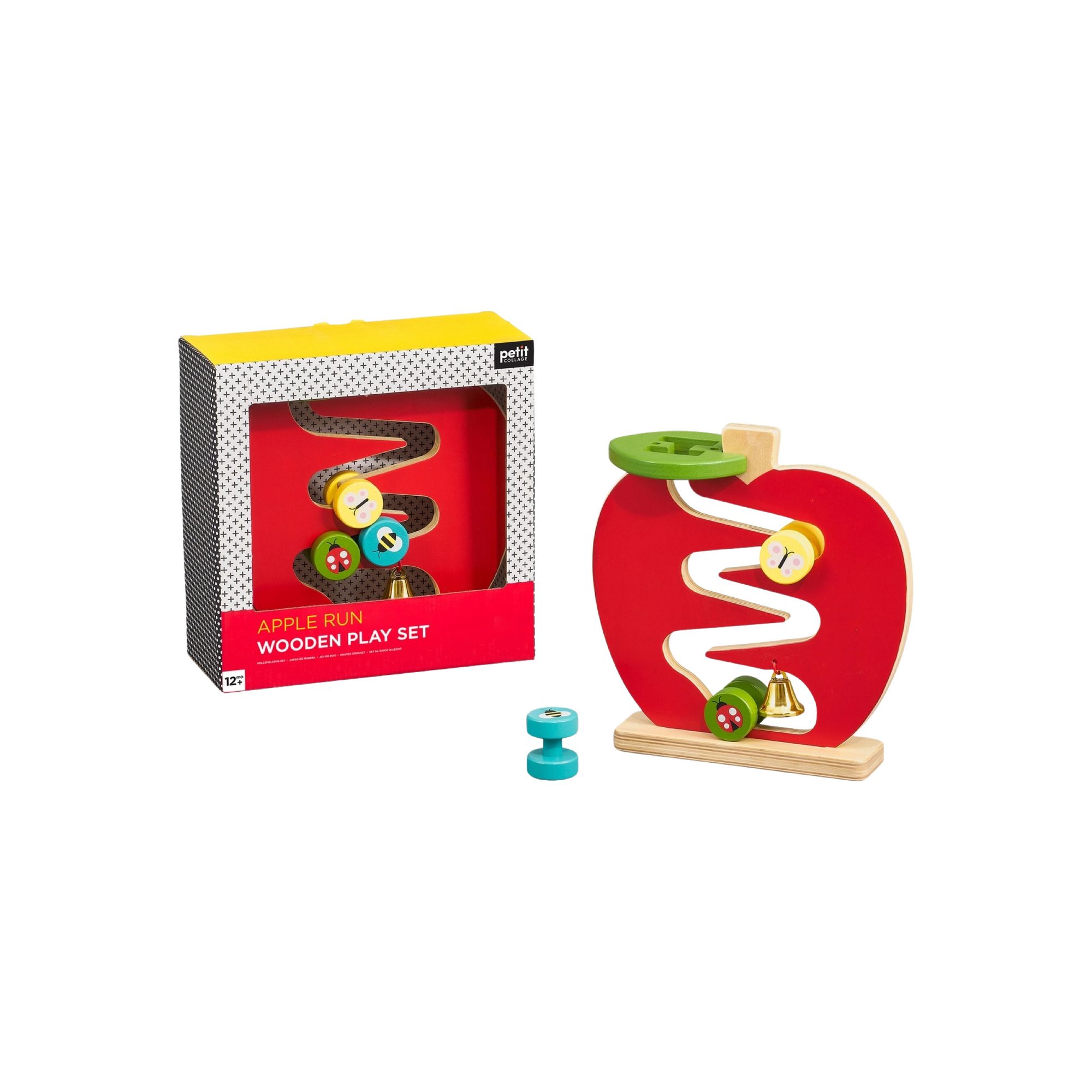 Wooden Apple Run Play Set