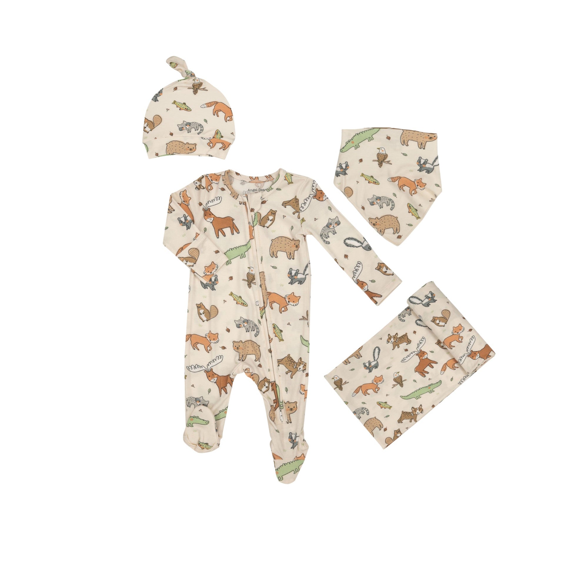 American Woodland Friends Bamboo Footie