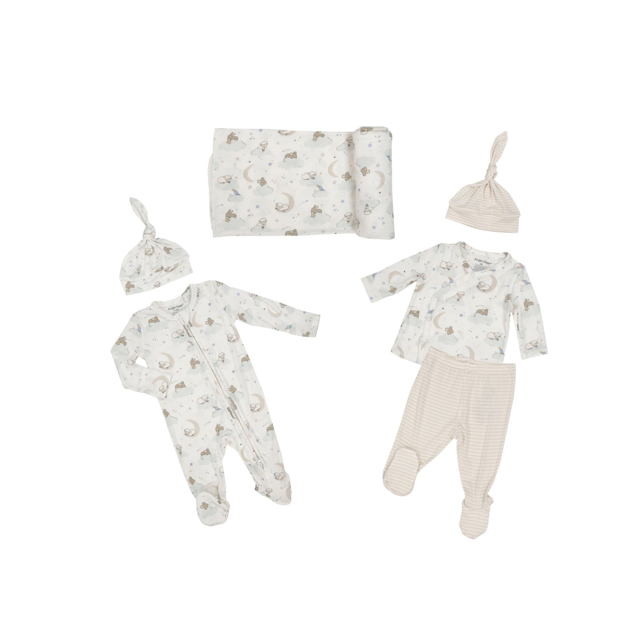 Dreamtime Animals Print Bamboo Footie