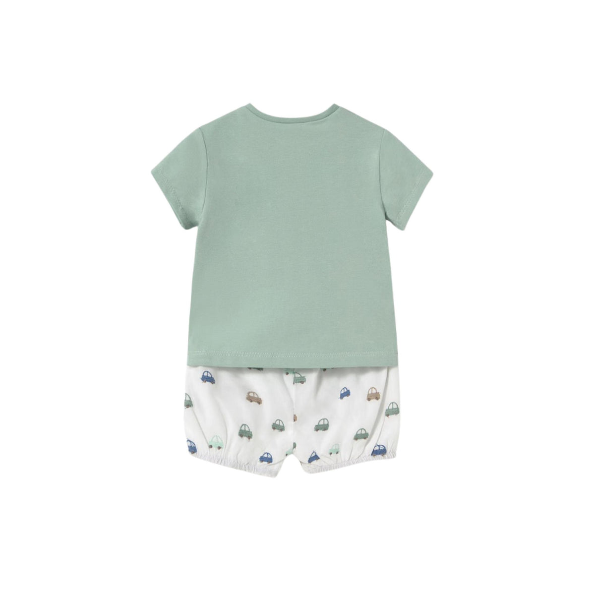 Car Motif T-Shirt with Matching Bloomer Shorts
