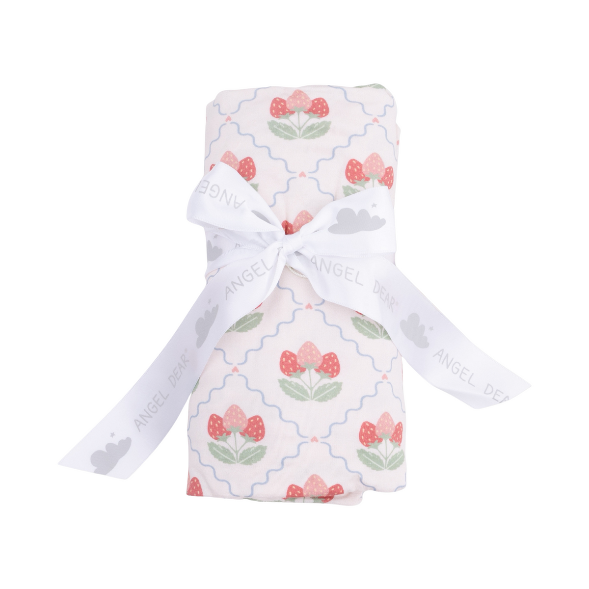 Sweet Strawberries Swaddle Blanket
