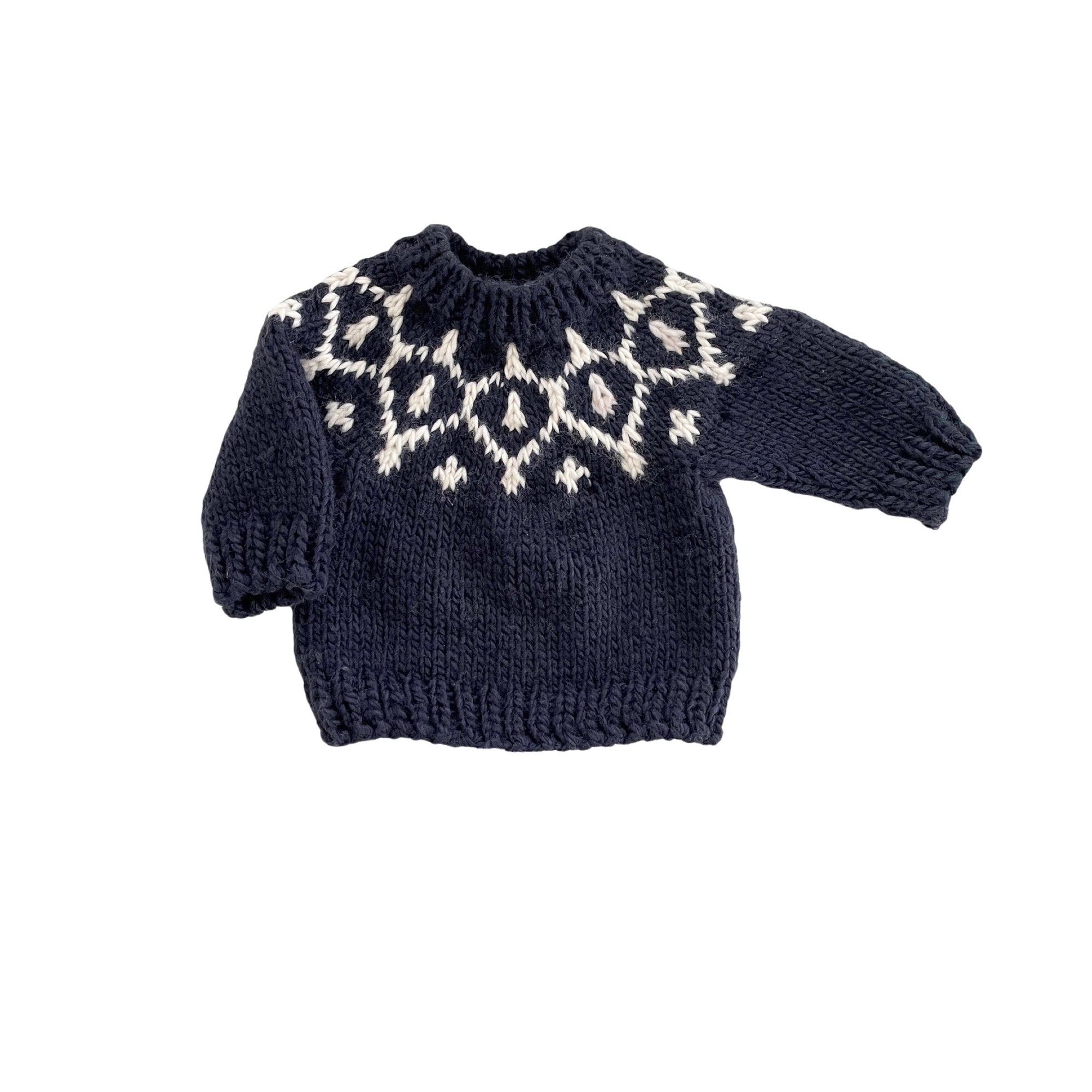 Icicle Hand Knit Sweater