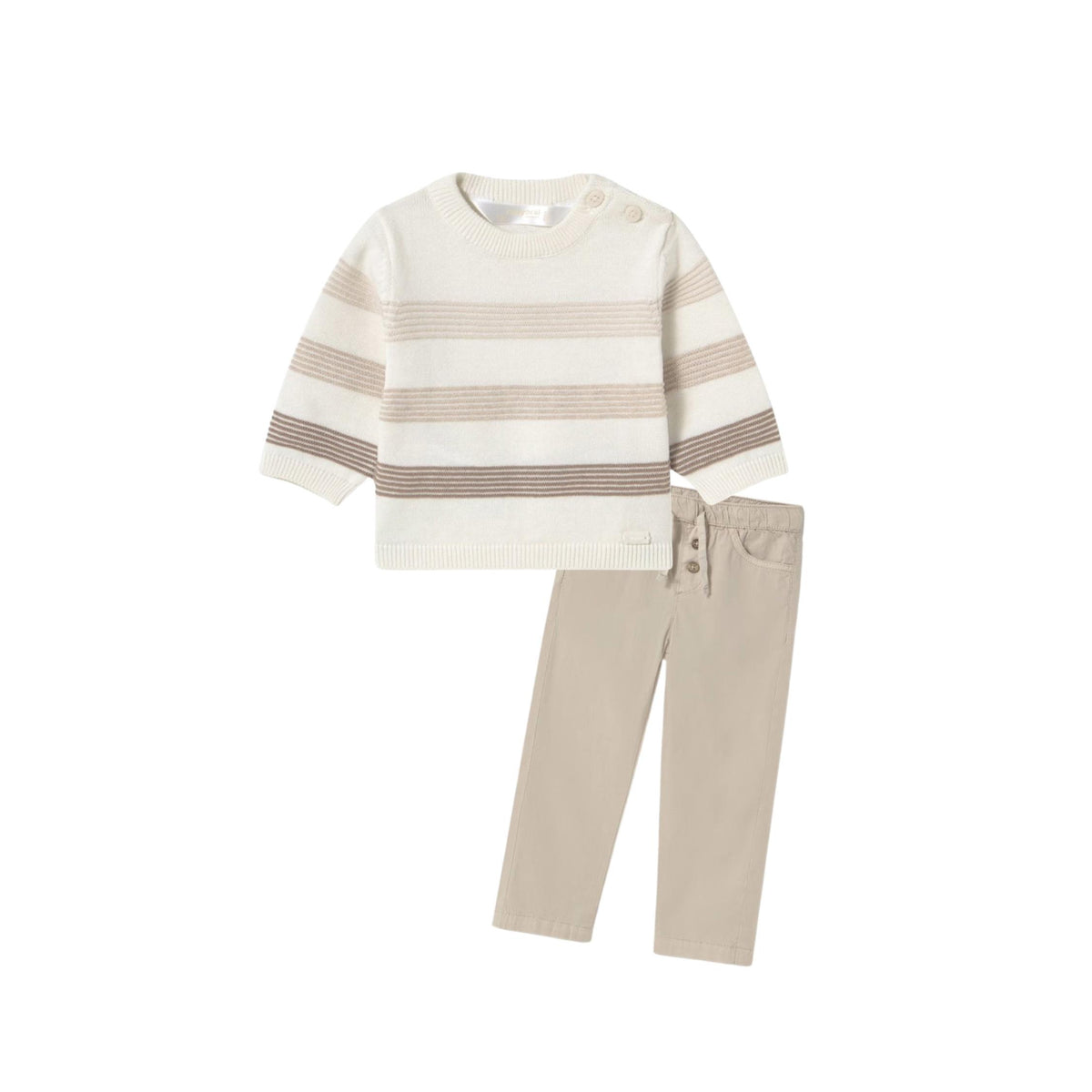 Baby Boy Straight Leg Khaki Pant