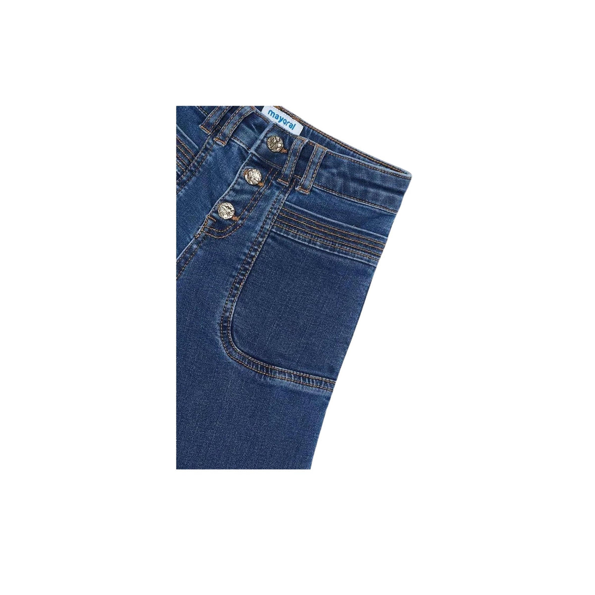 Wide Leg Girl’s Denim Pant