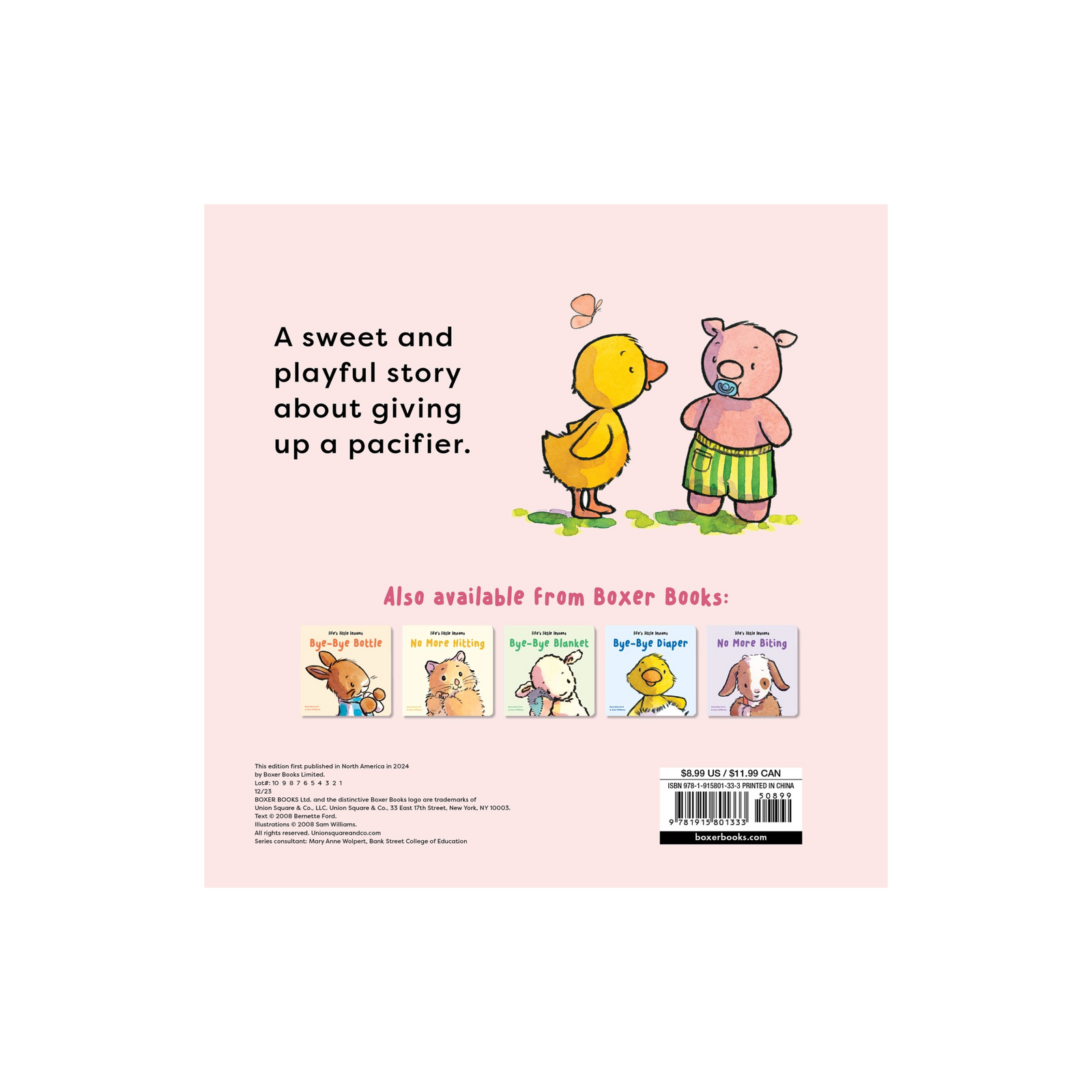 Life’s Little Lessons: Bye-Bye Pacifier Book