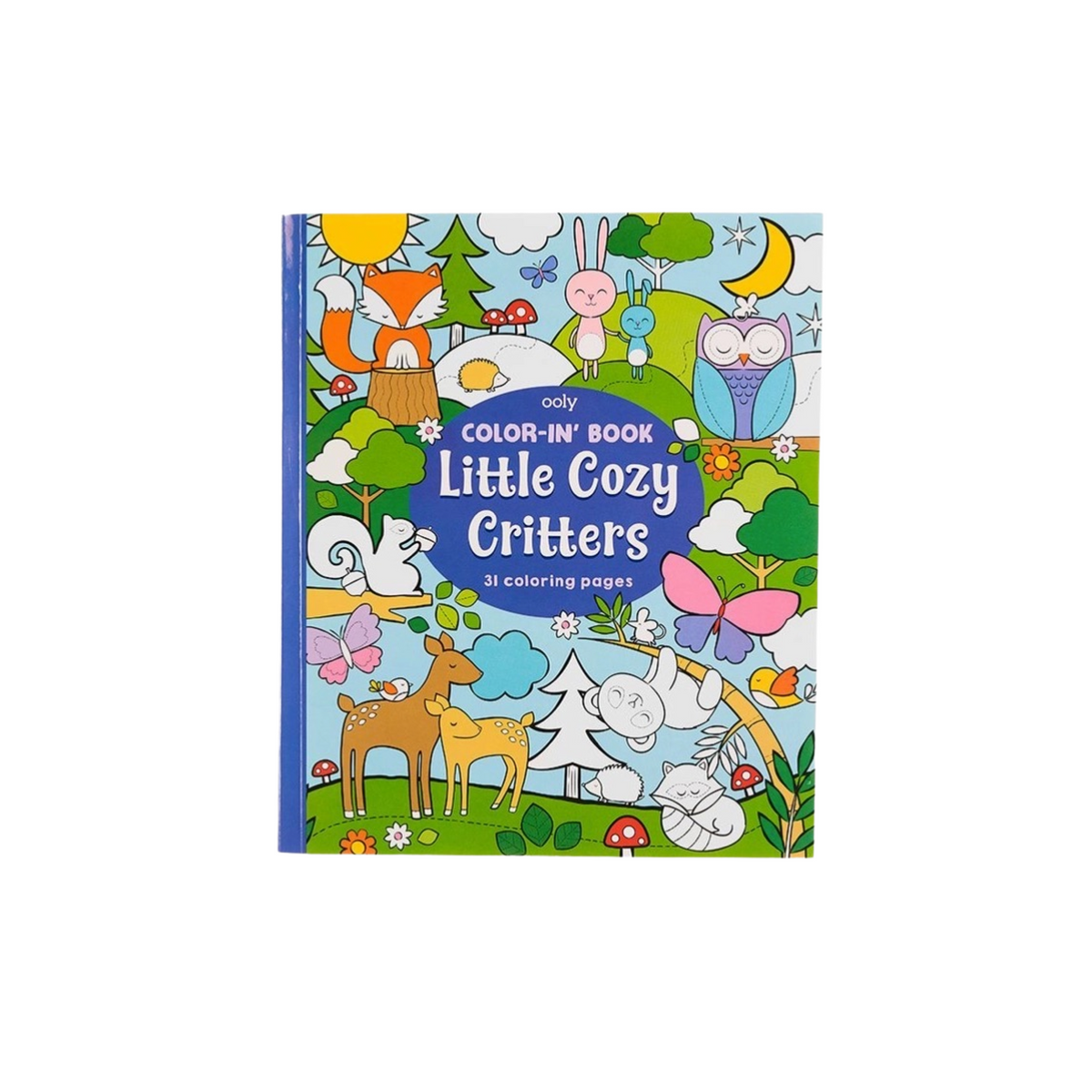 Little Cozy Critter Color-In Book