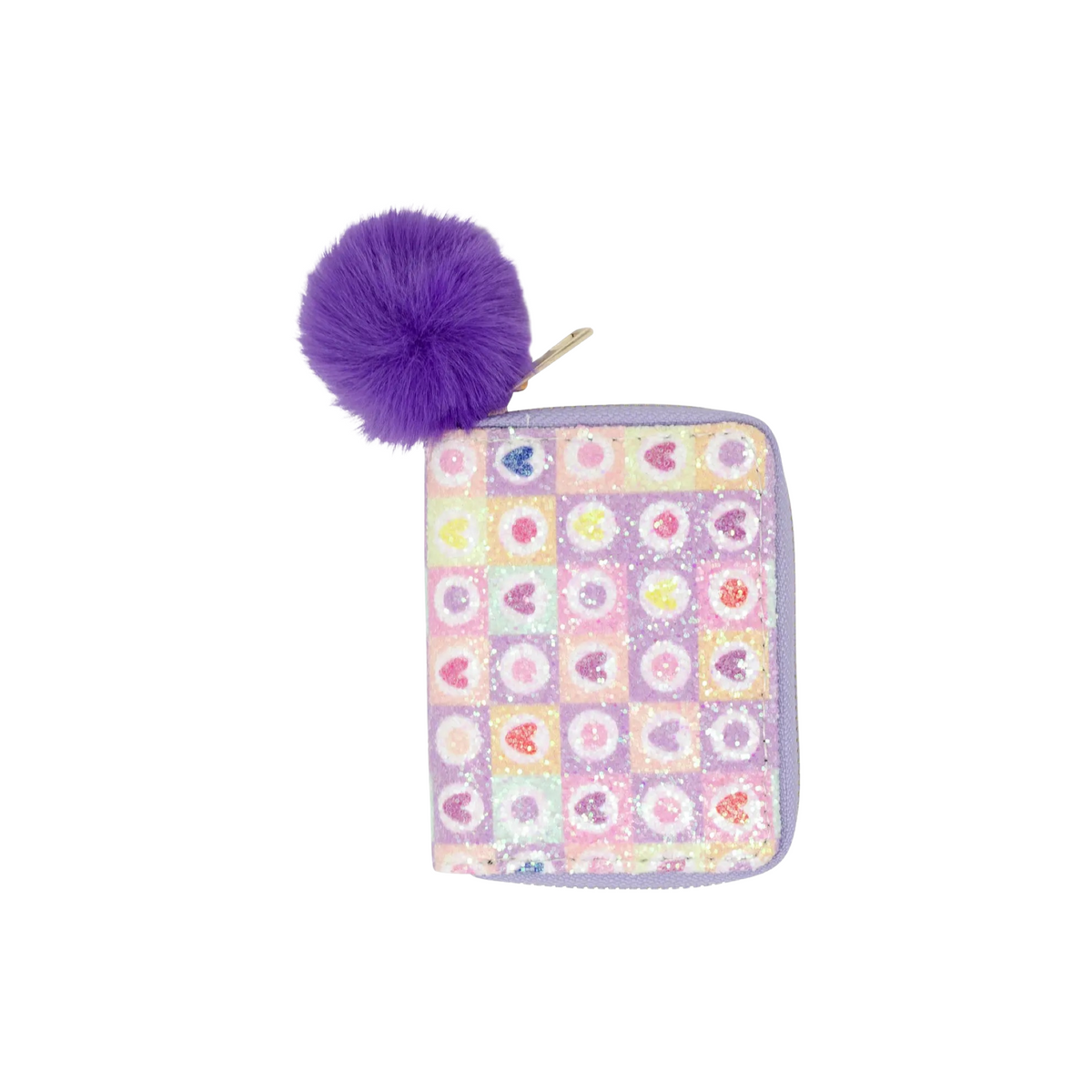 Glitter Hearts Wallet