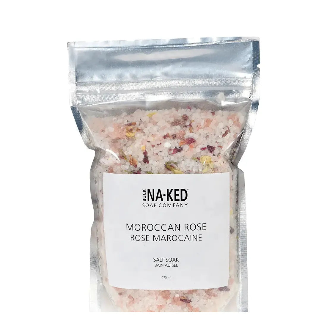 Moroccan Rose Bath Salt &amp; Candle Gift Set