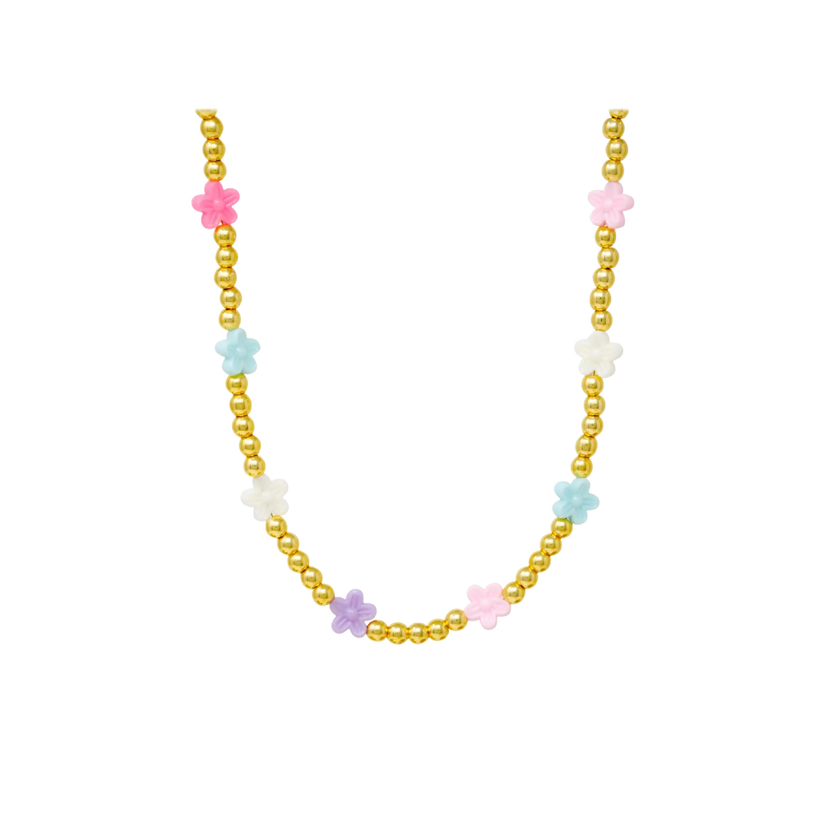 Daisy Bead Necklace