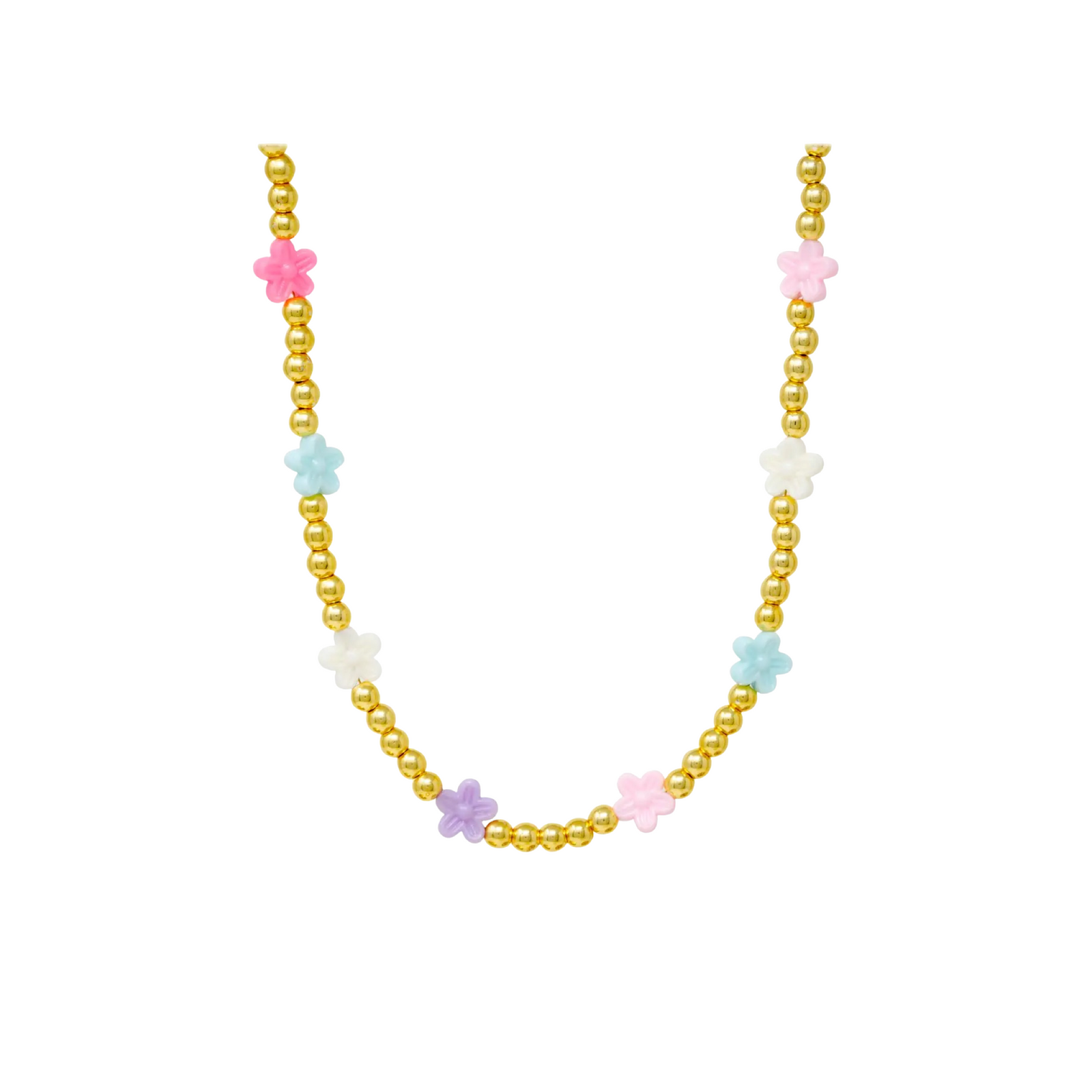 Daisy Bead Necklace