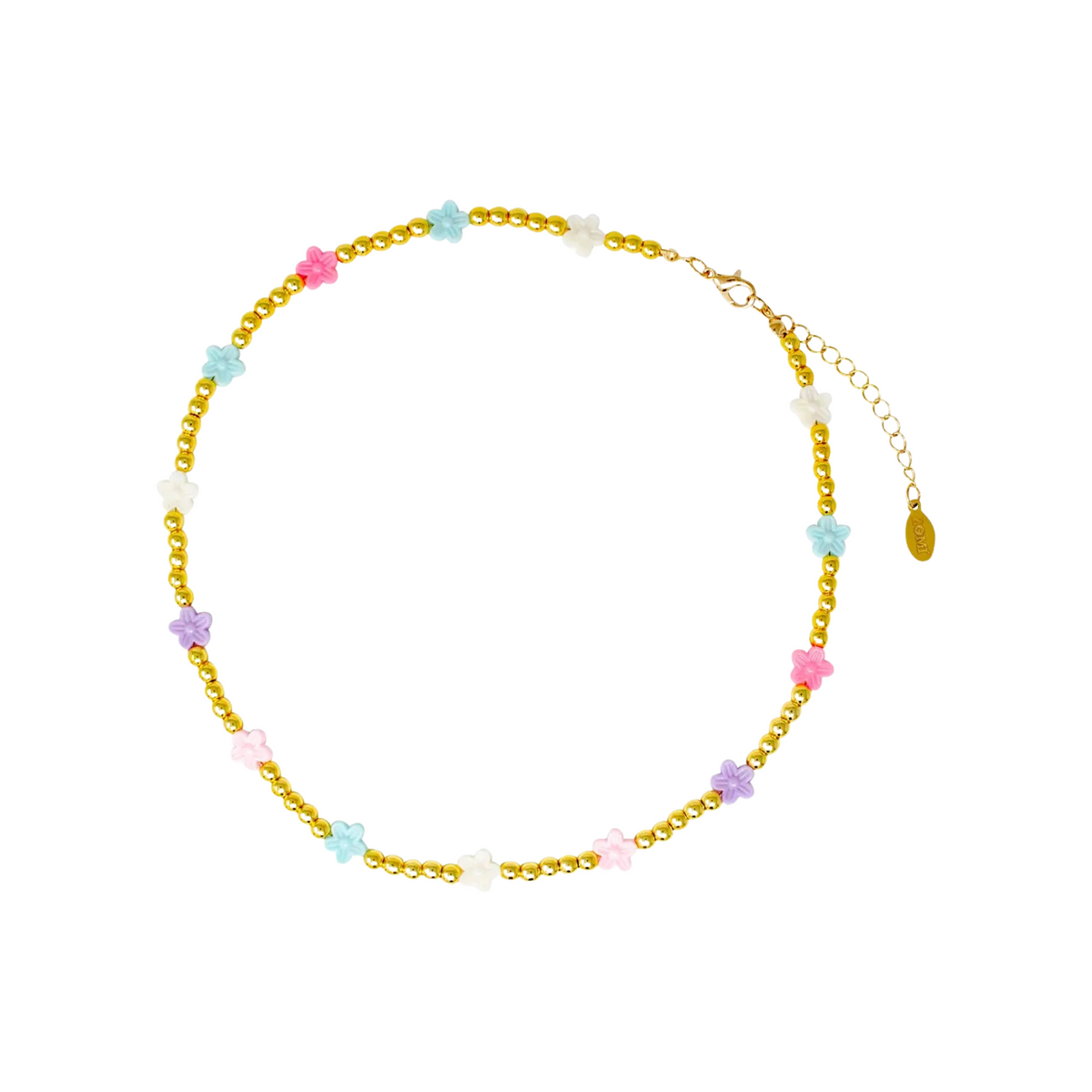 Daisy Bead Necklace