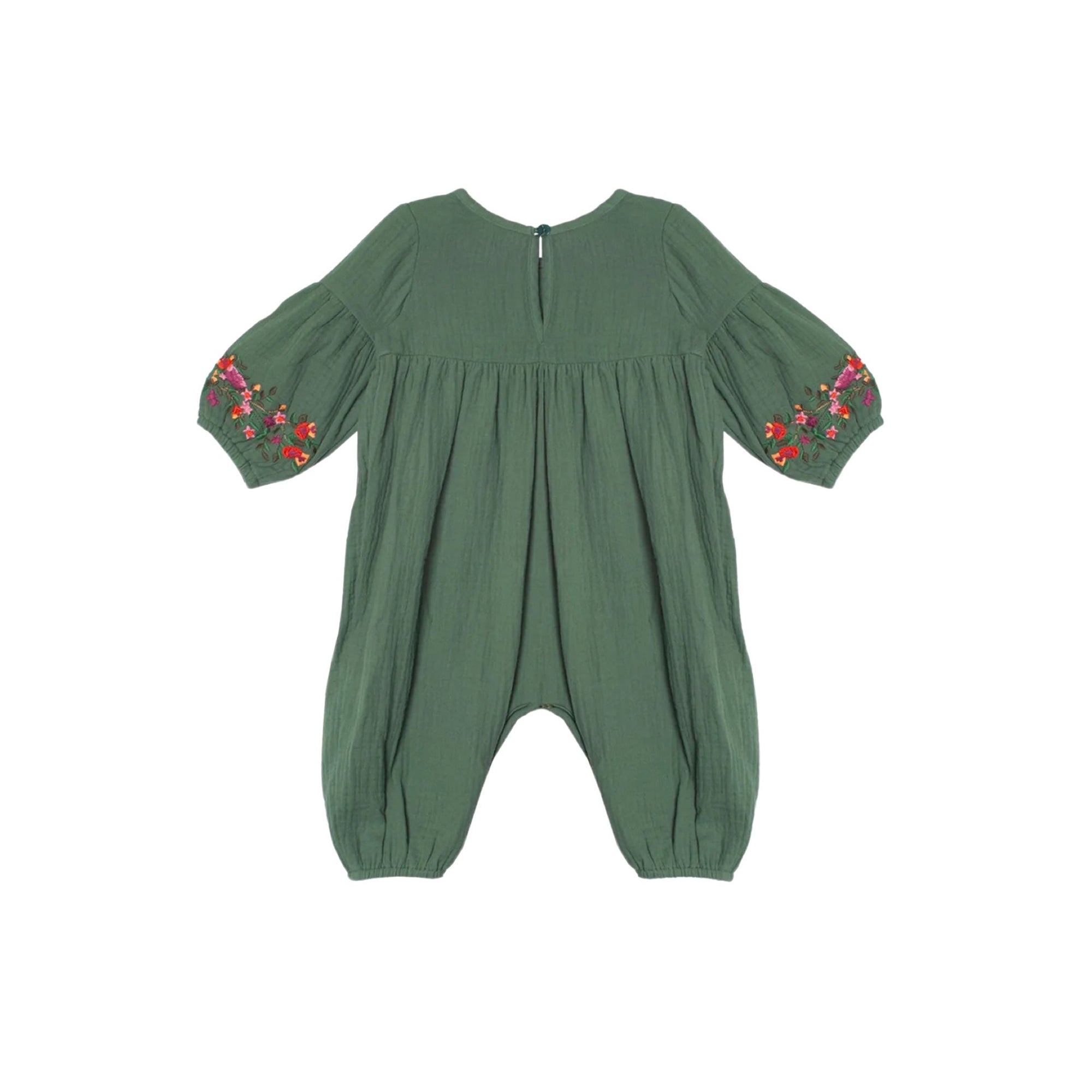 Bella Baby Girl Embroidered Romper