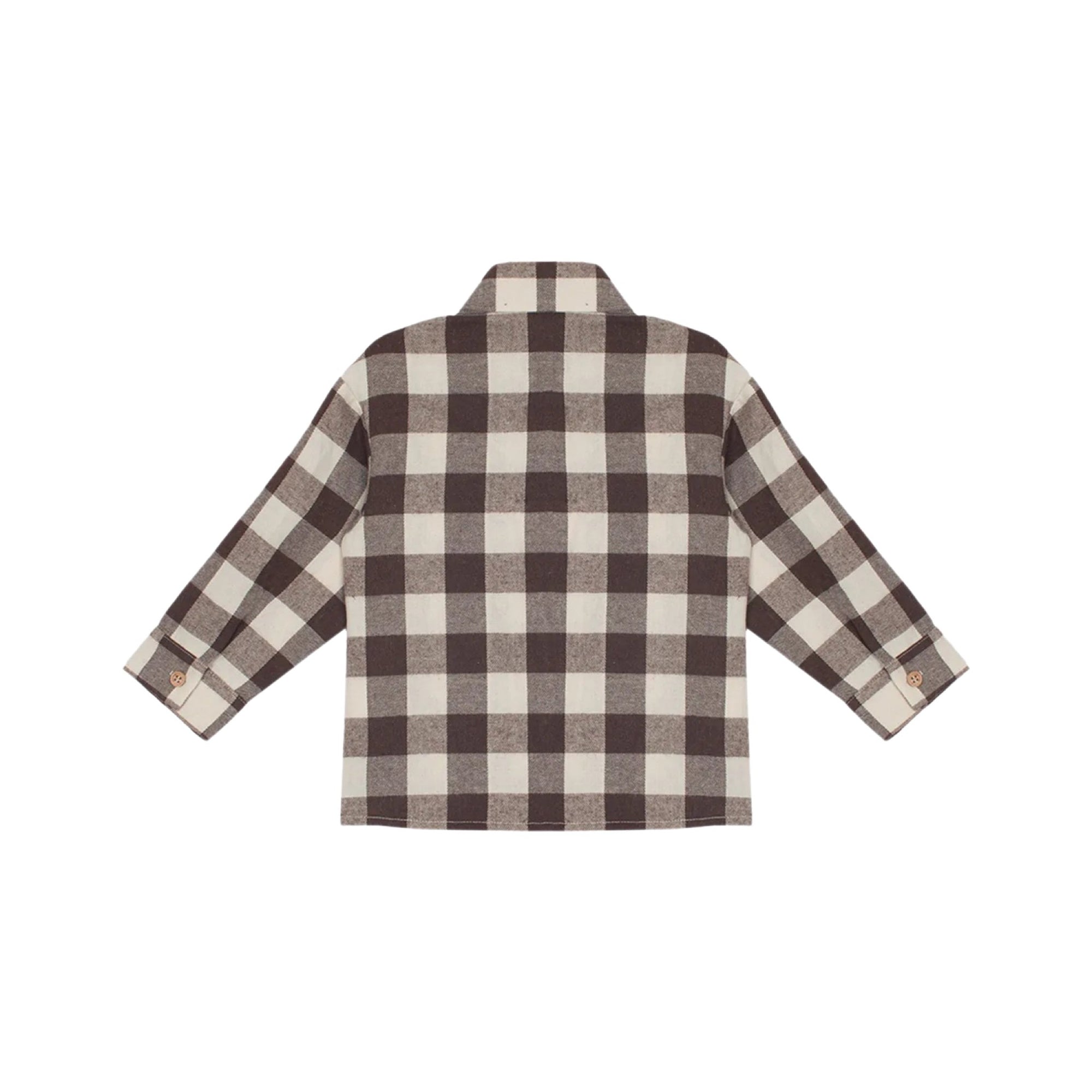 S’mores Brother Plaid Button Down Shirt