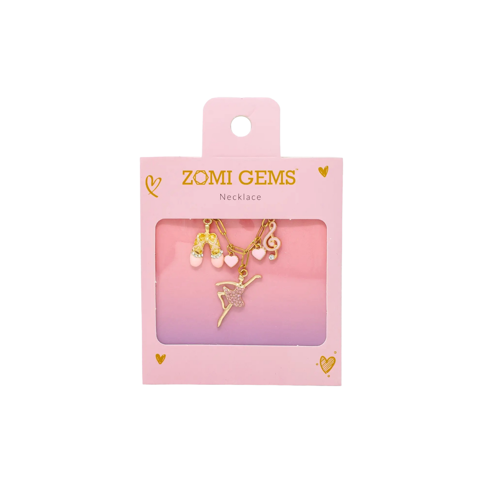 Ballet Multi Charm Necklace