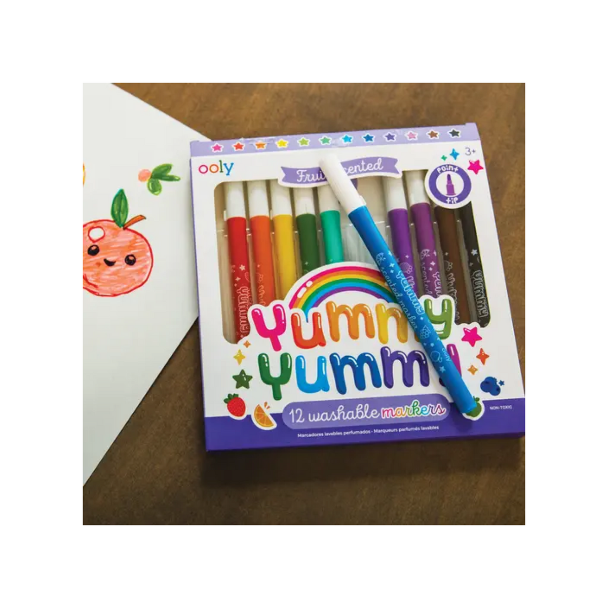 Yummy Yummy Fruit Scented Markers