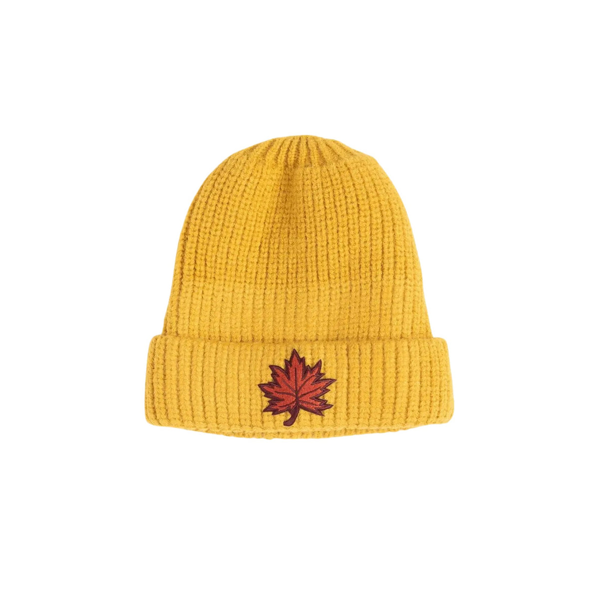 Fall Leaf Autumn Knit Beanie