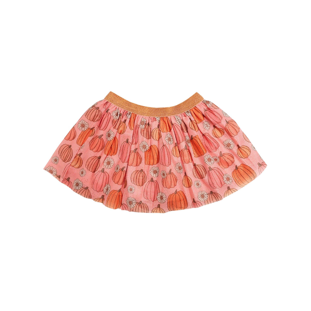 Pumpkin Daisy Tutu Skirt