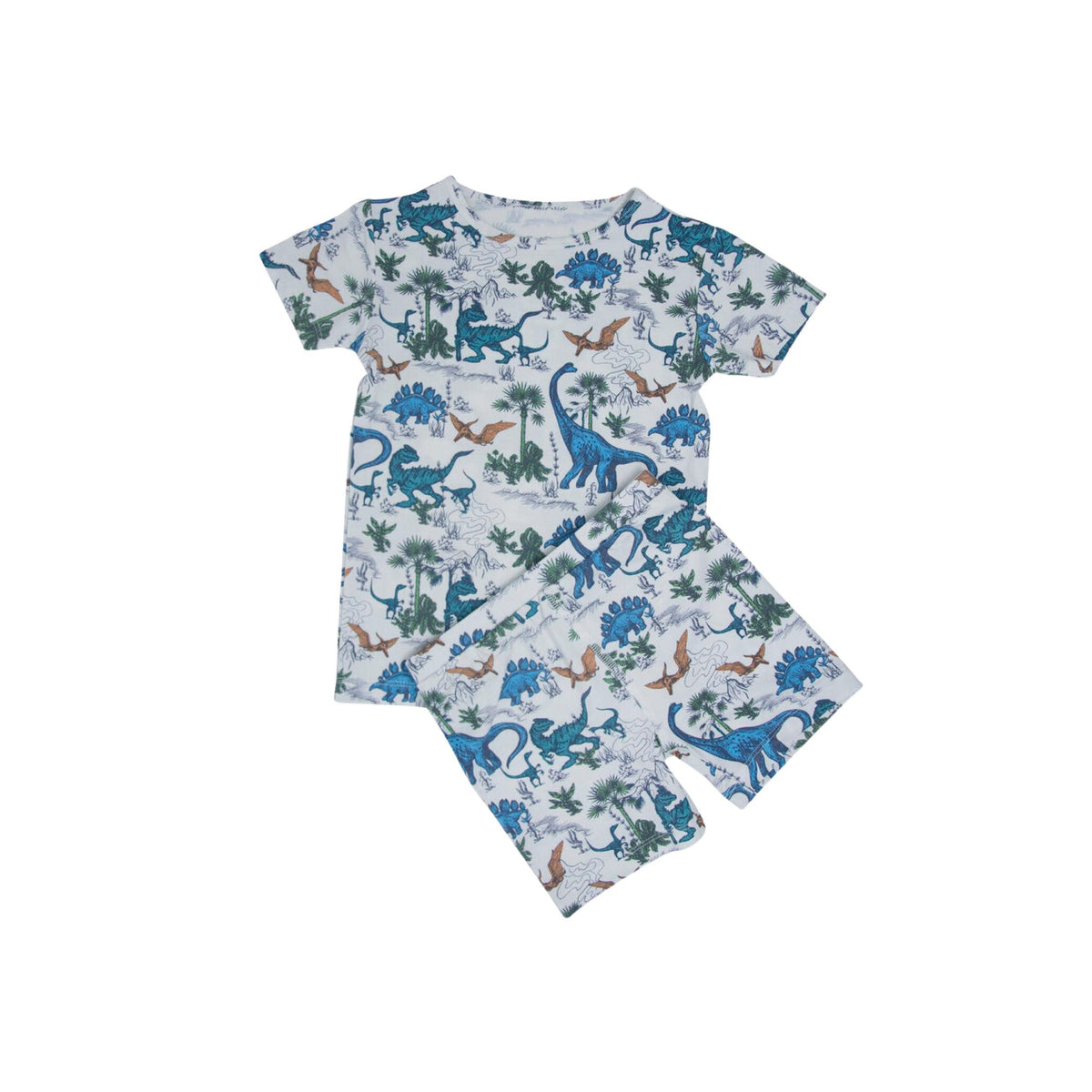 Dinoland Short Sleeve &amp; Short Boys’ Pajama Set