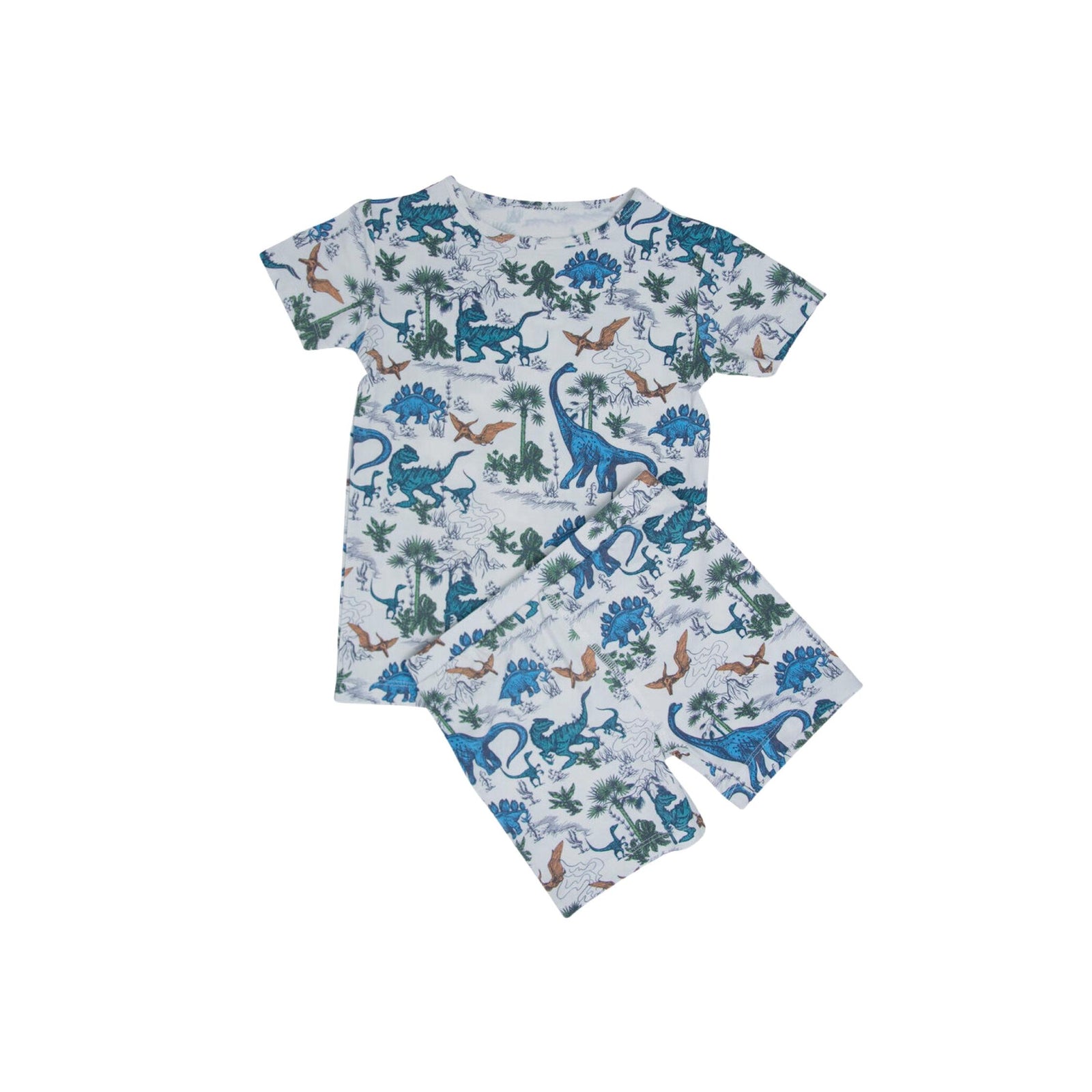 Dinoland Short Sleeve & Short Boys’ Pajama Set