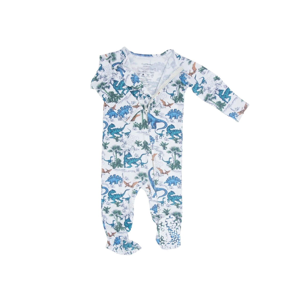 Dinoland 2-Way Zipper Footie