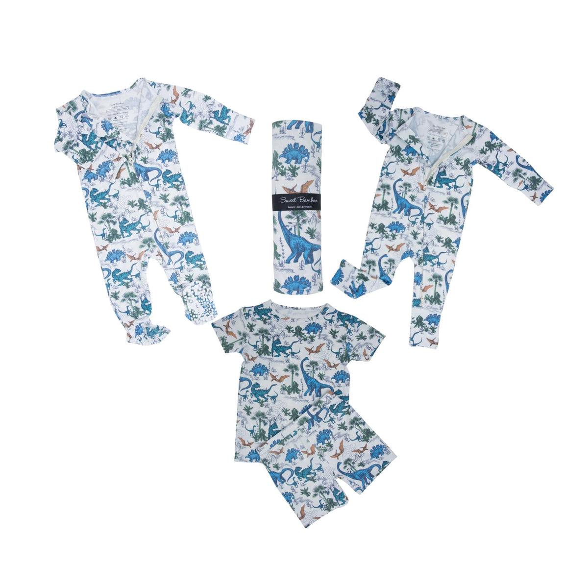 Dinoland Short Sleeve &amp; Short Boys’ Pajama Set