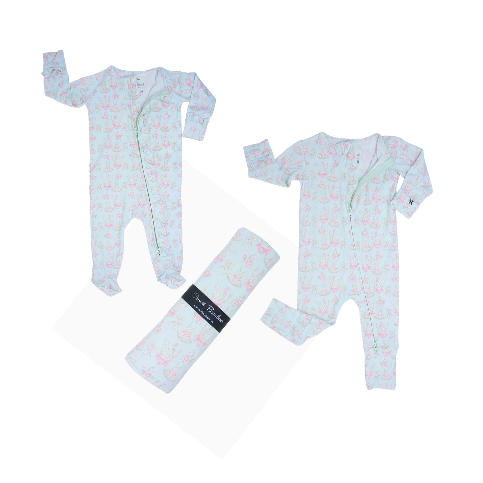 Dancing Swans Swaddle