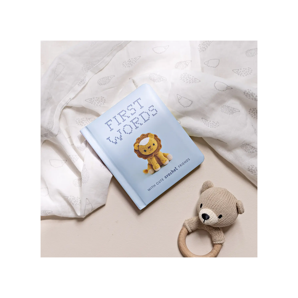 First Words With Cute Crochet Friends Book