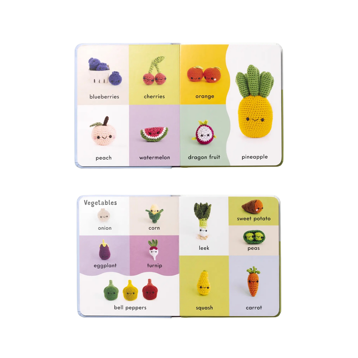 First Words With Cute Crochet Friends Book