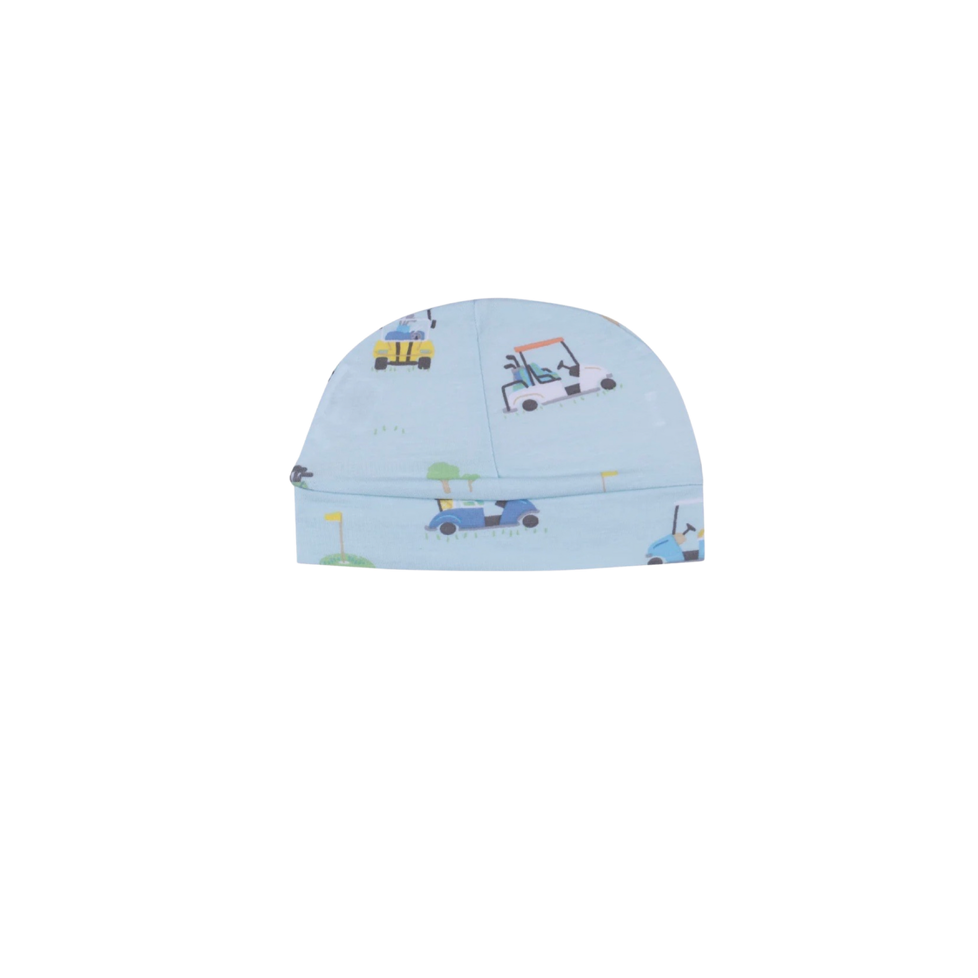 Golf Carts Blue Beanie Hat 0-3M