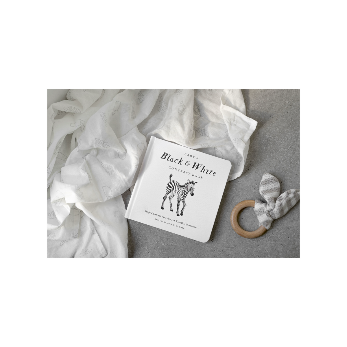 Black & White Contrast Book For Baby