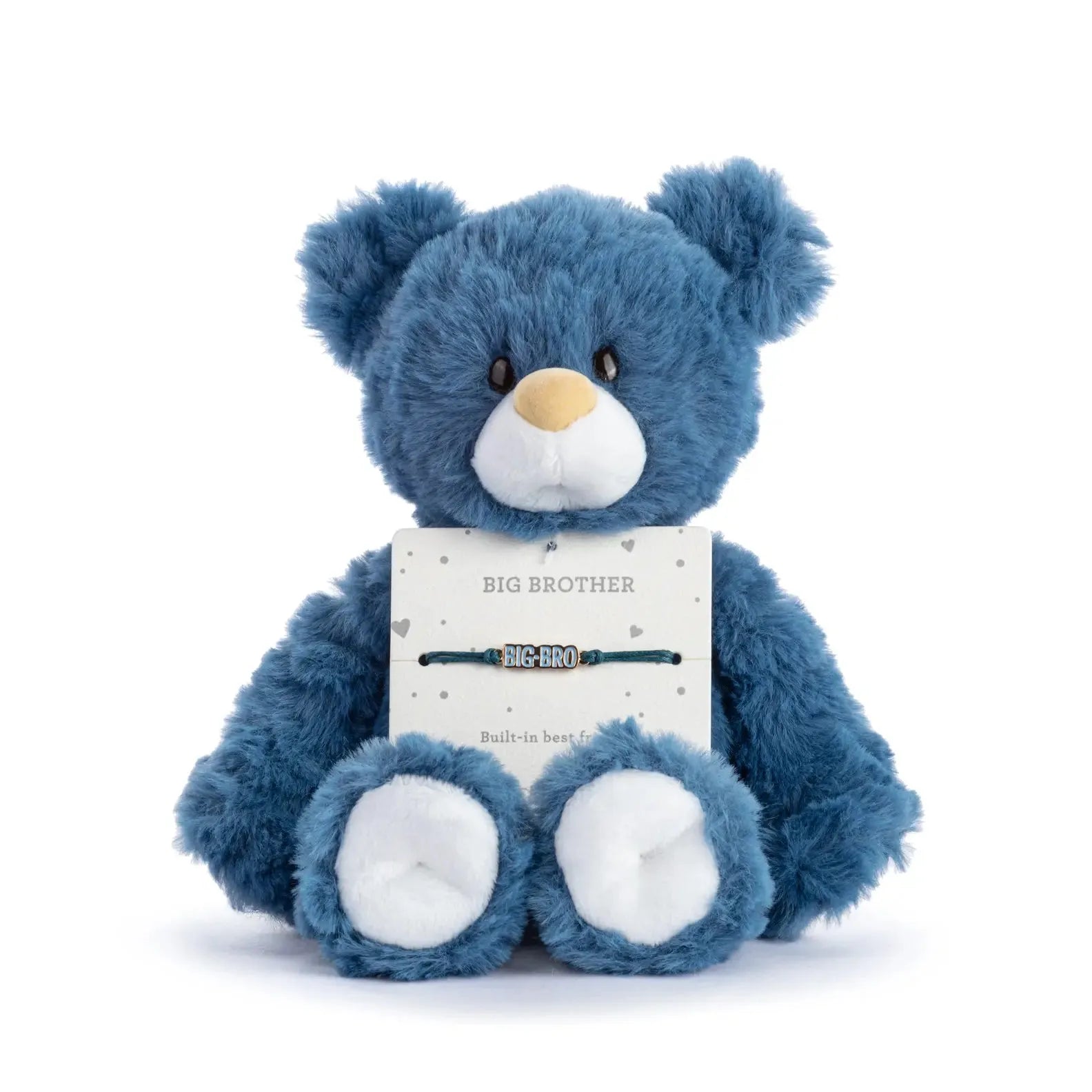 Big Sis & Big Bro Plush Bear with Bracelet