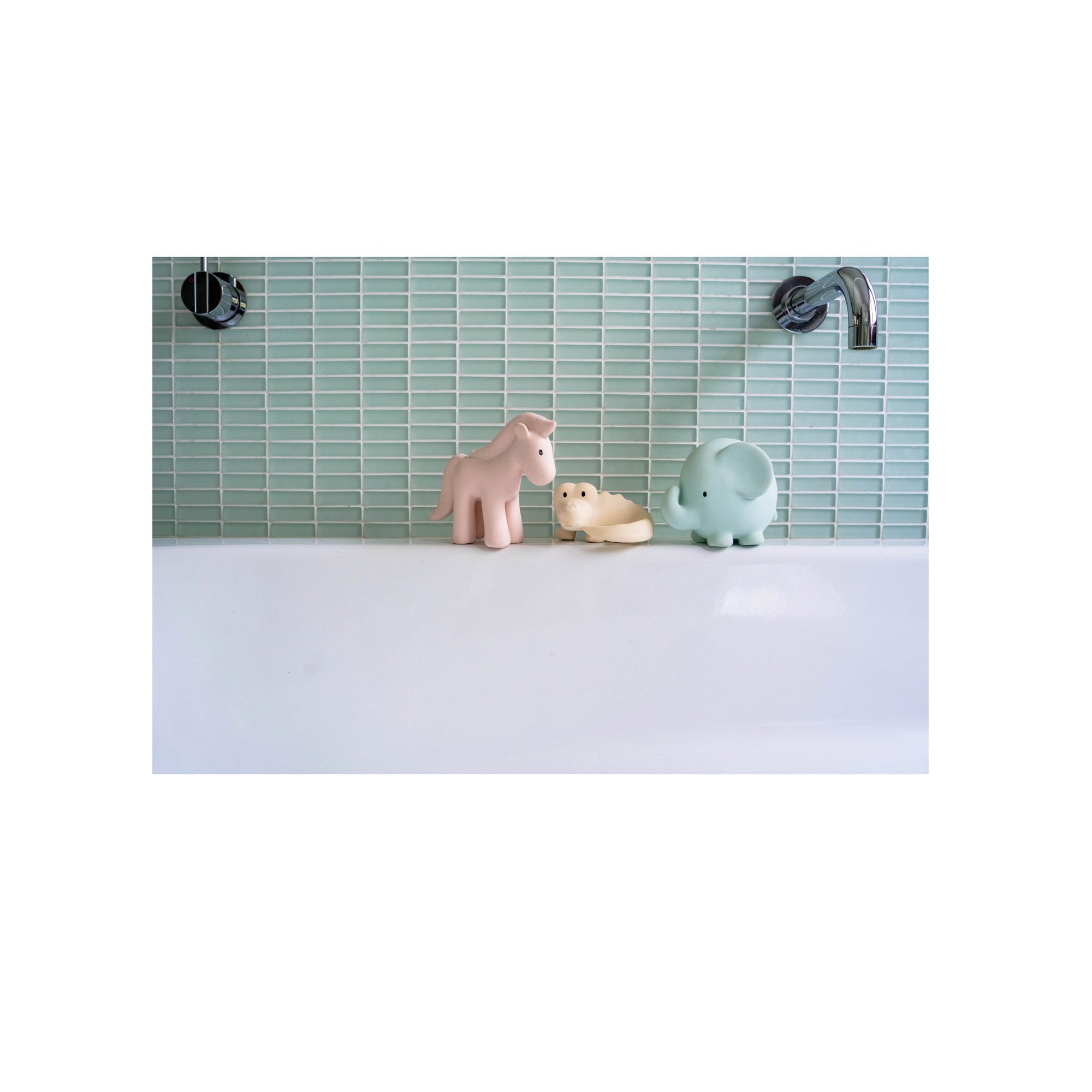 Marshmallow Animal Bath Set