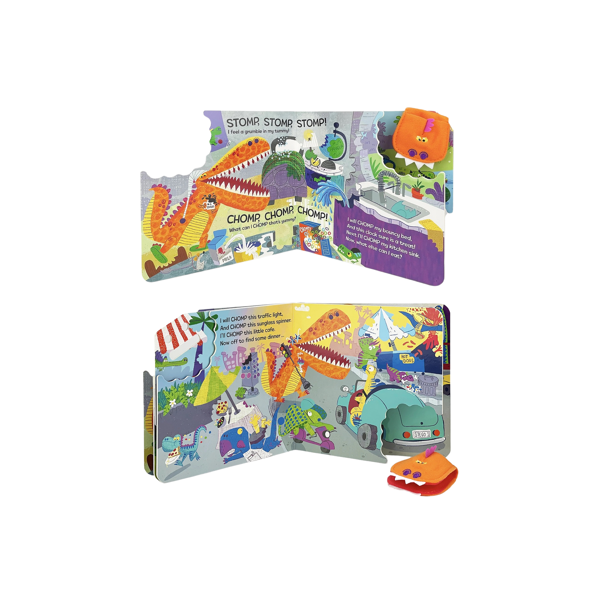 Chomp Chomp Dino Board Book