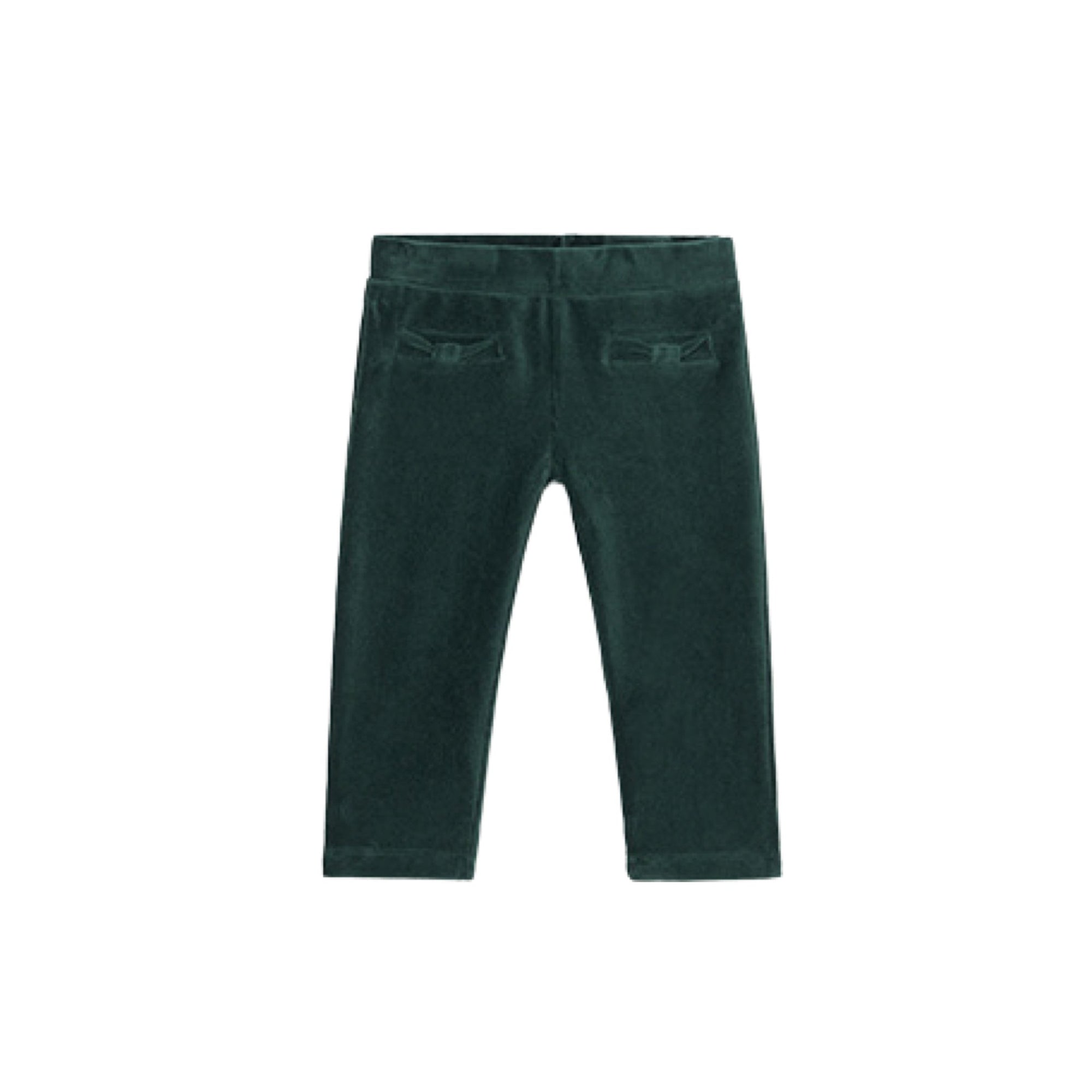 Green Corduroy Knit Pant Baby Girl