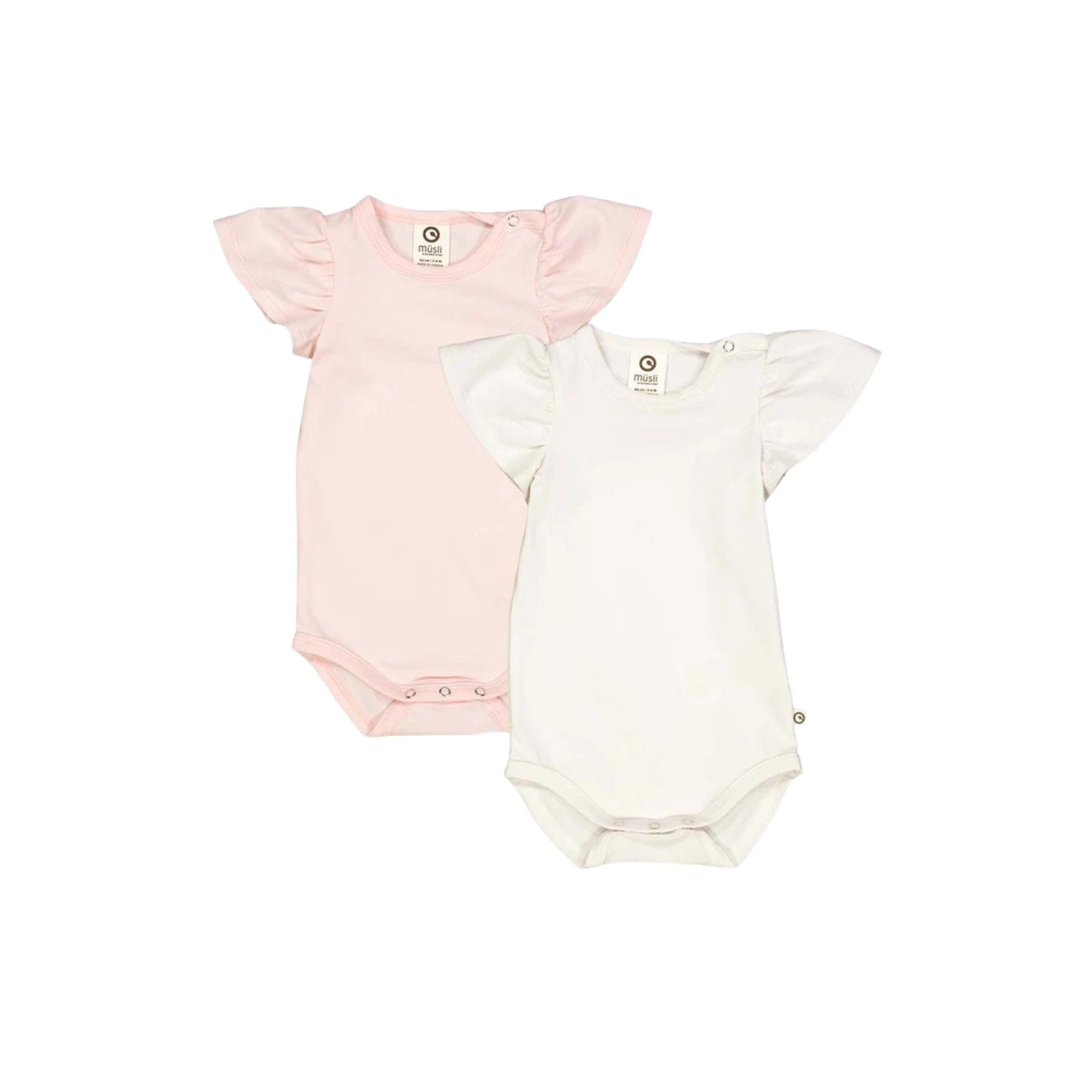 Flutter Sleeve Baby Girl Body Suits