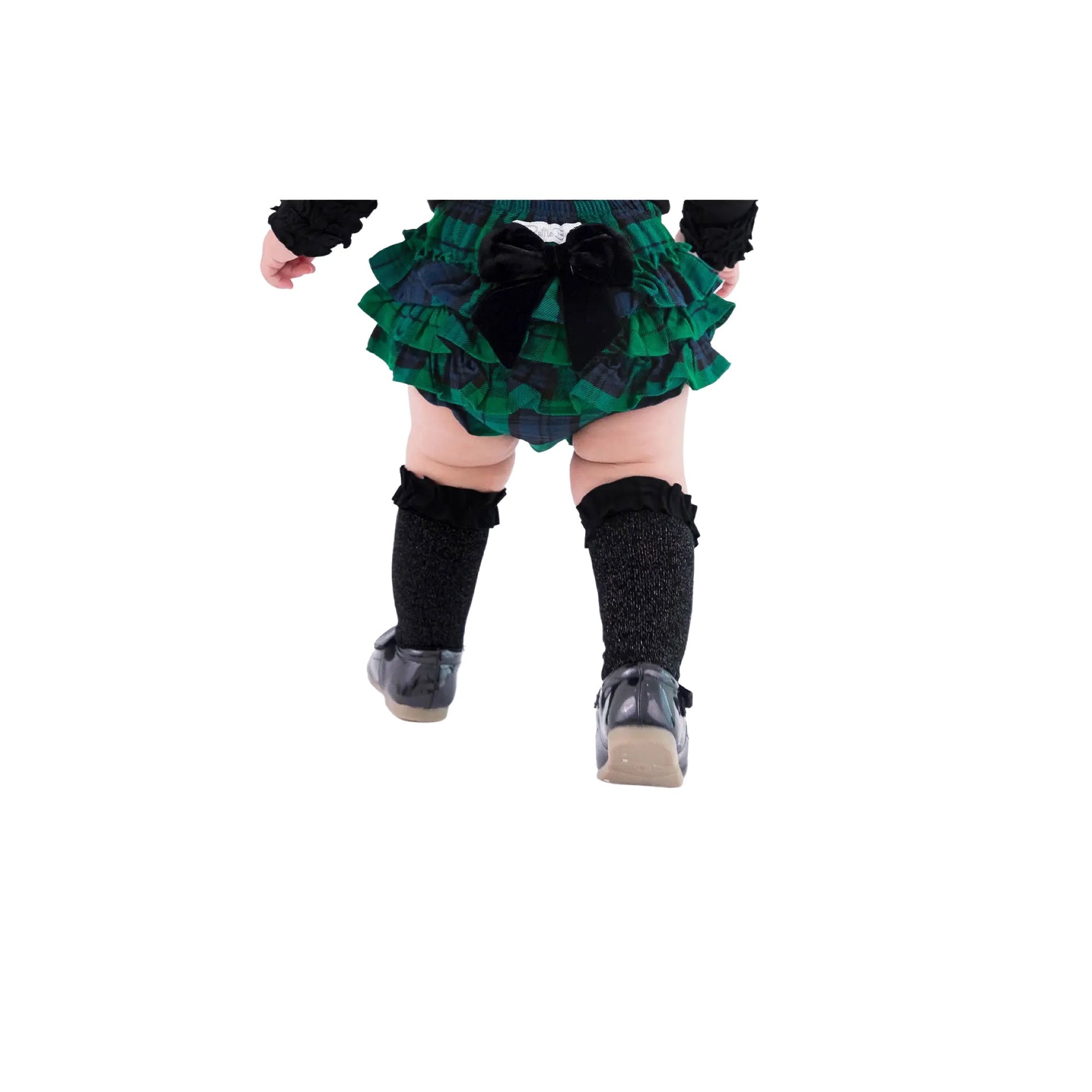 Sparkle 3-Pack Ruffle Knee High Socks