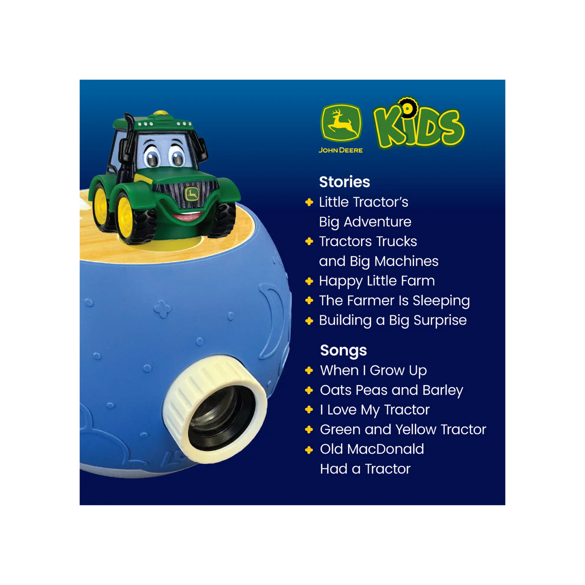 John Deere Tractor Luna Figurine (Projector Sold Separately)