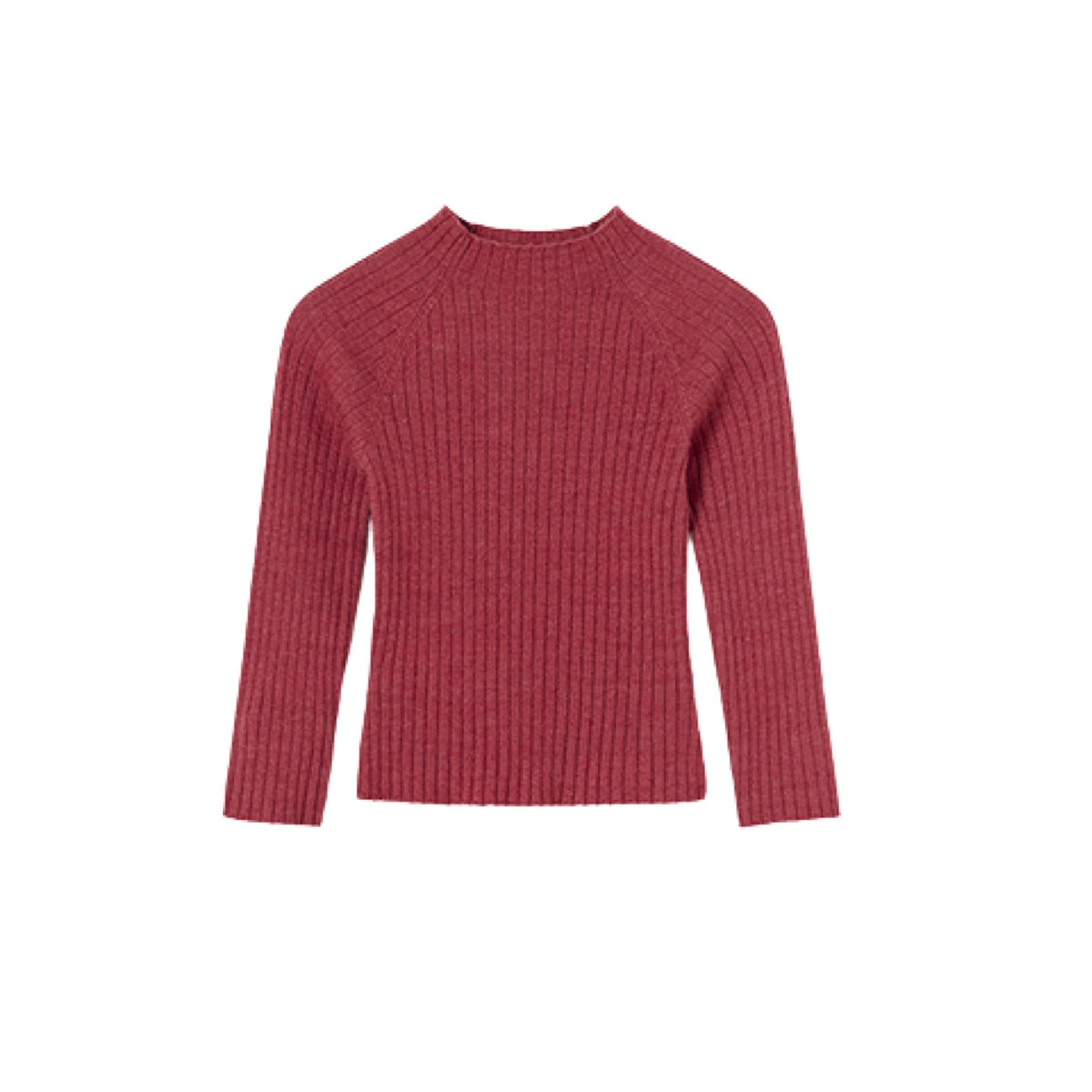 Knit Mock Turtleneck Sweater