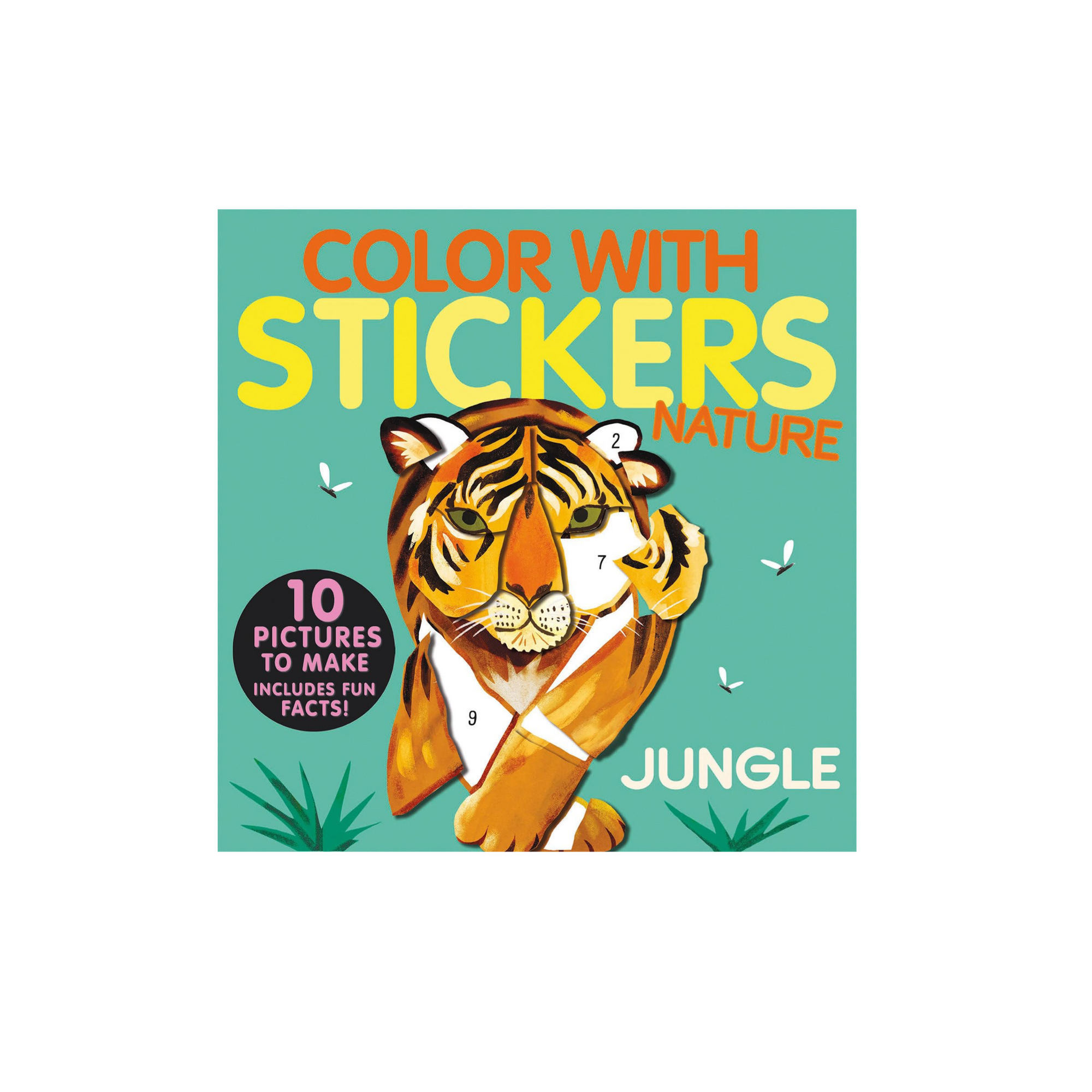 Color With Stickers Activity Book