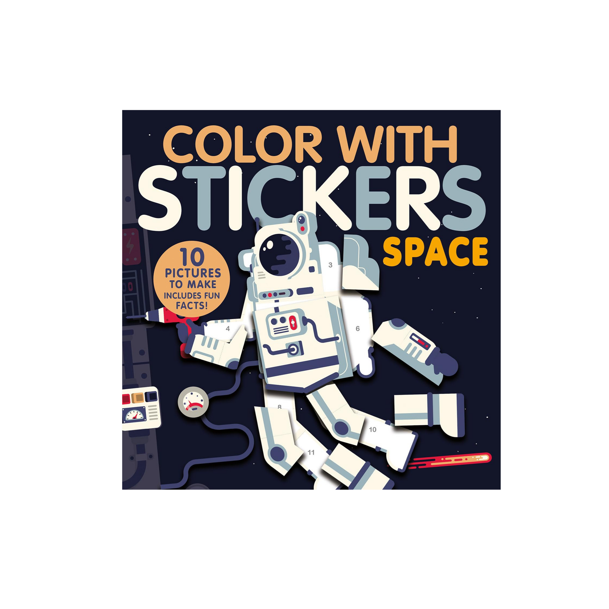 Color With Stickers Activity Book