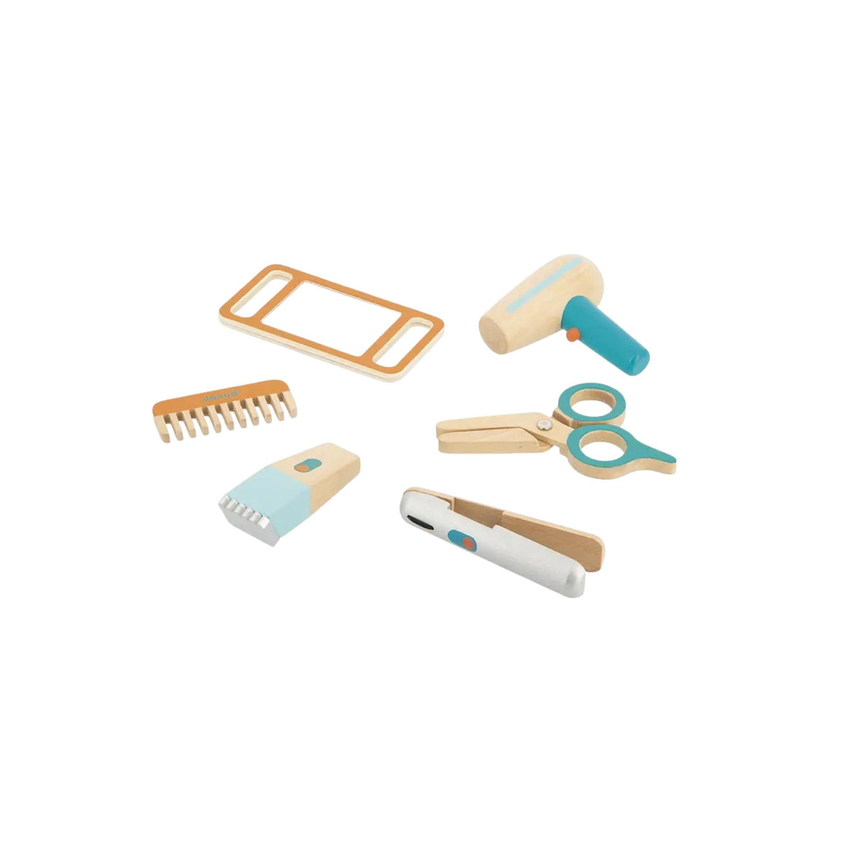 Pretend Play Wooden Hairdresser Set