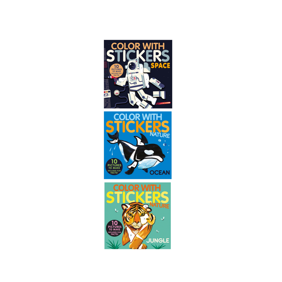 Color With Stickers Activity Book