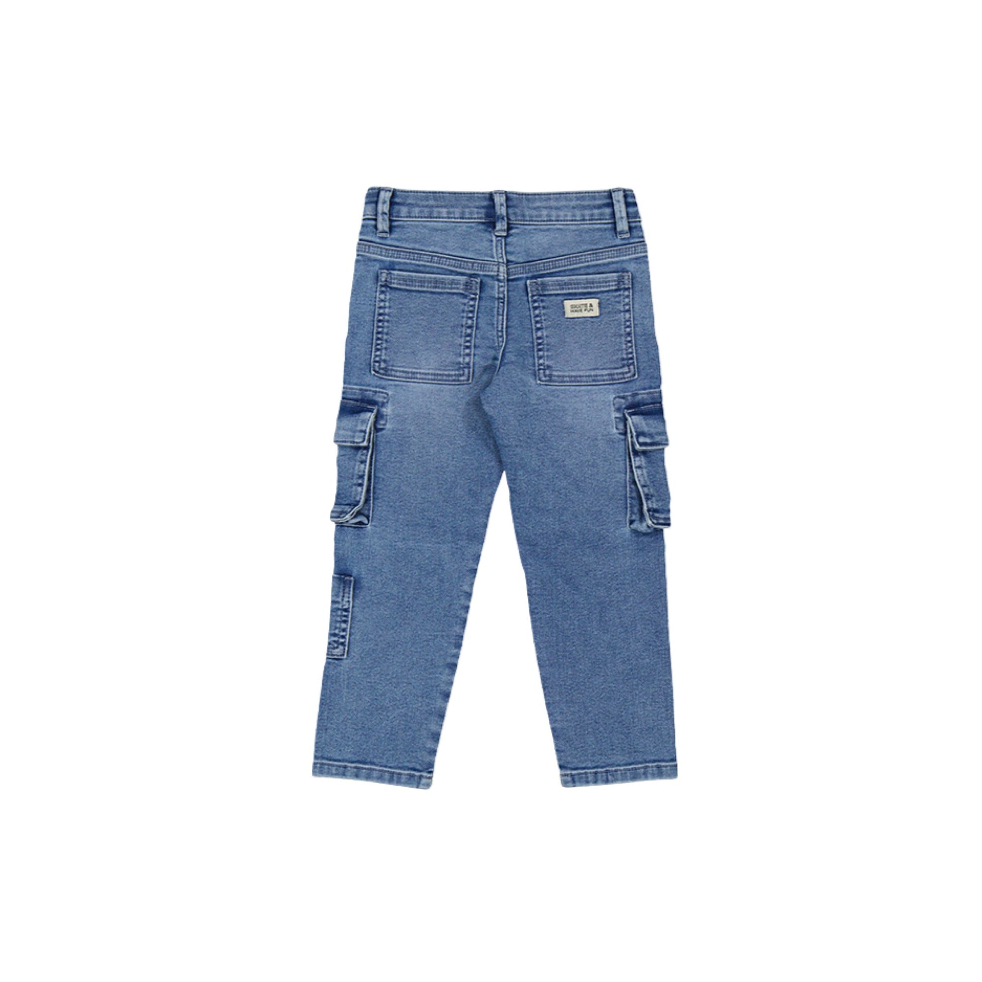 Cargo Denim Boys Pant