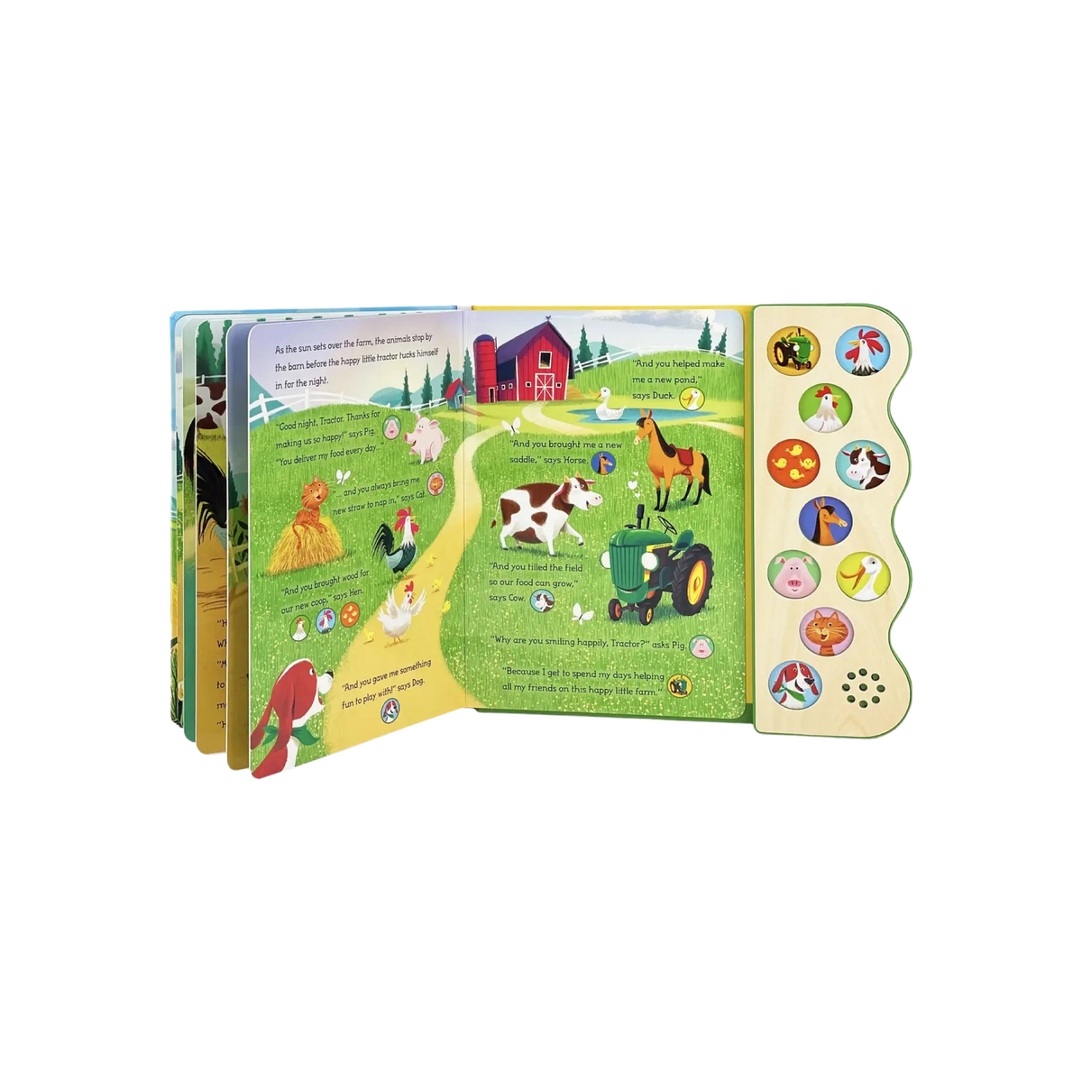 John Deere Happy Little Farm Sound Book