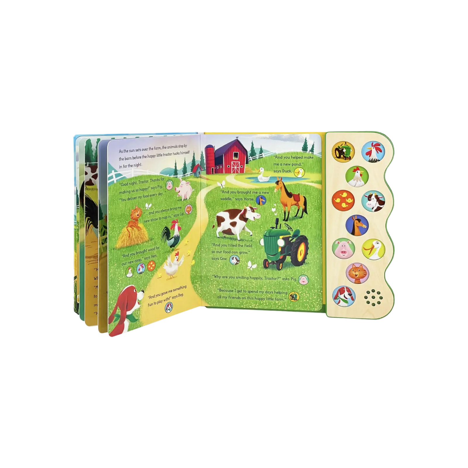 John Deere Happy Little Farm Sound Book