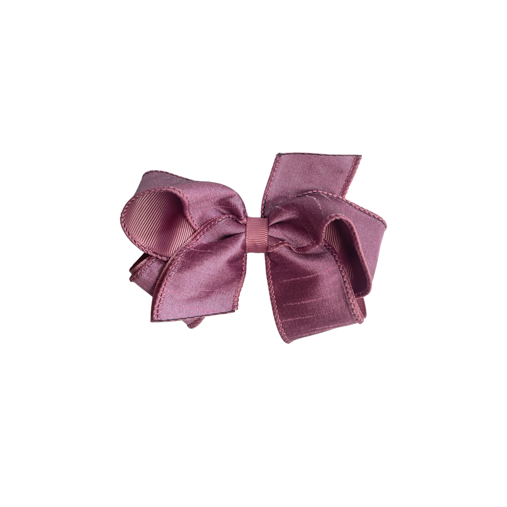 Medium Dupioni Silk Overlay Bow